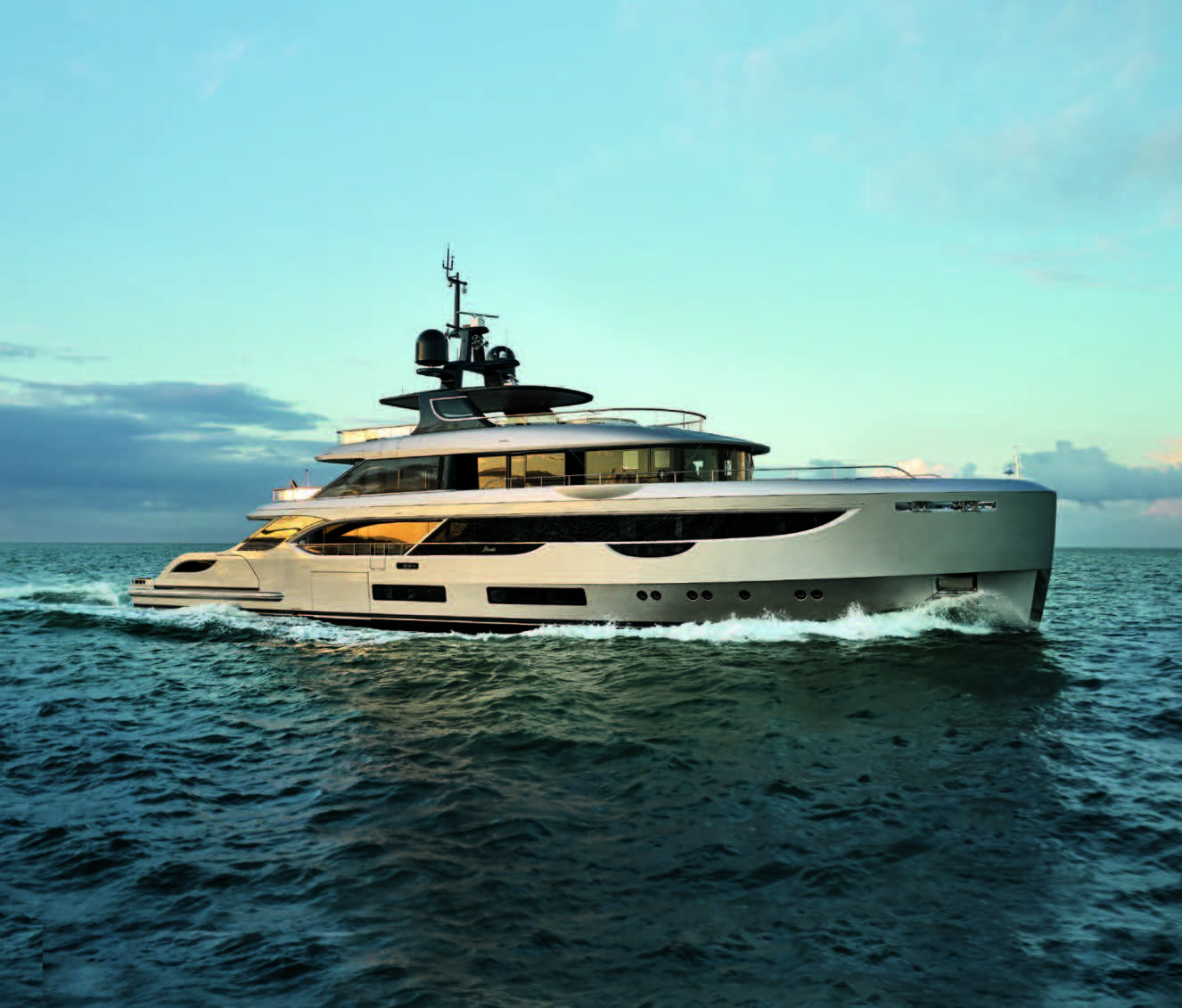 Aboard BENETTI OASIS 40M BO122 a 133ft (40.8m) luxury motor yacht , built by BENETTI in 2024