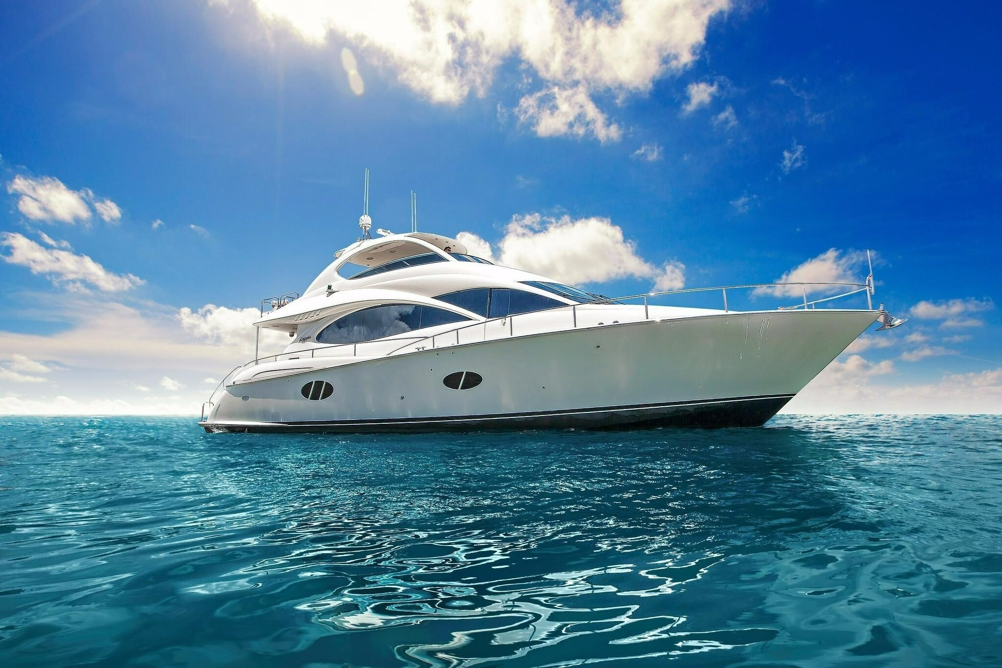 Aboard DIVINE DESTINY a 68ft (20.73m) luxury motor yacht , built by LAZZARA in 2007