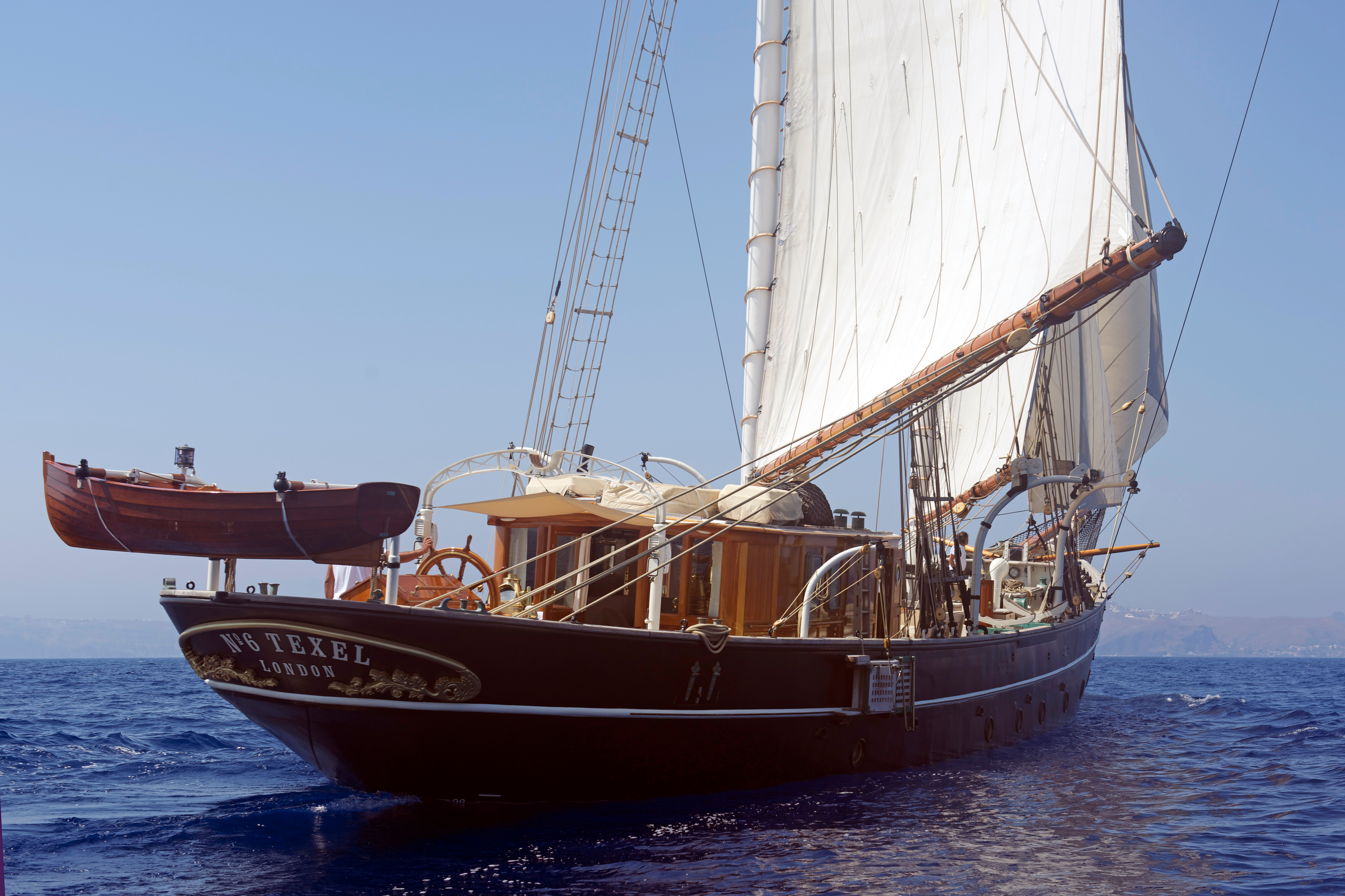 Aboard Nº. 6 TEXEL a 109ft (33.5m) luxury sailing yacht for Sale available with Fraser Yachts, built by PIET SMIT JR in 1921