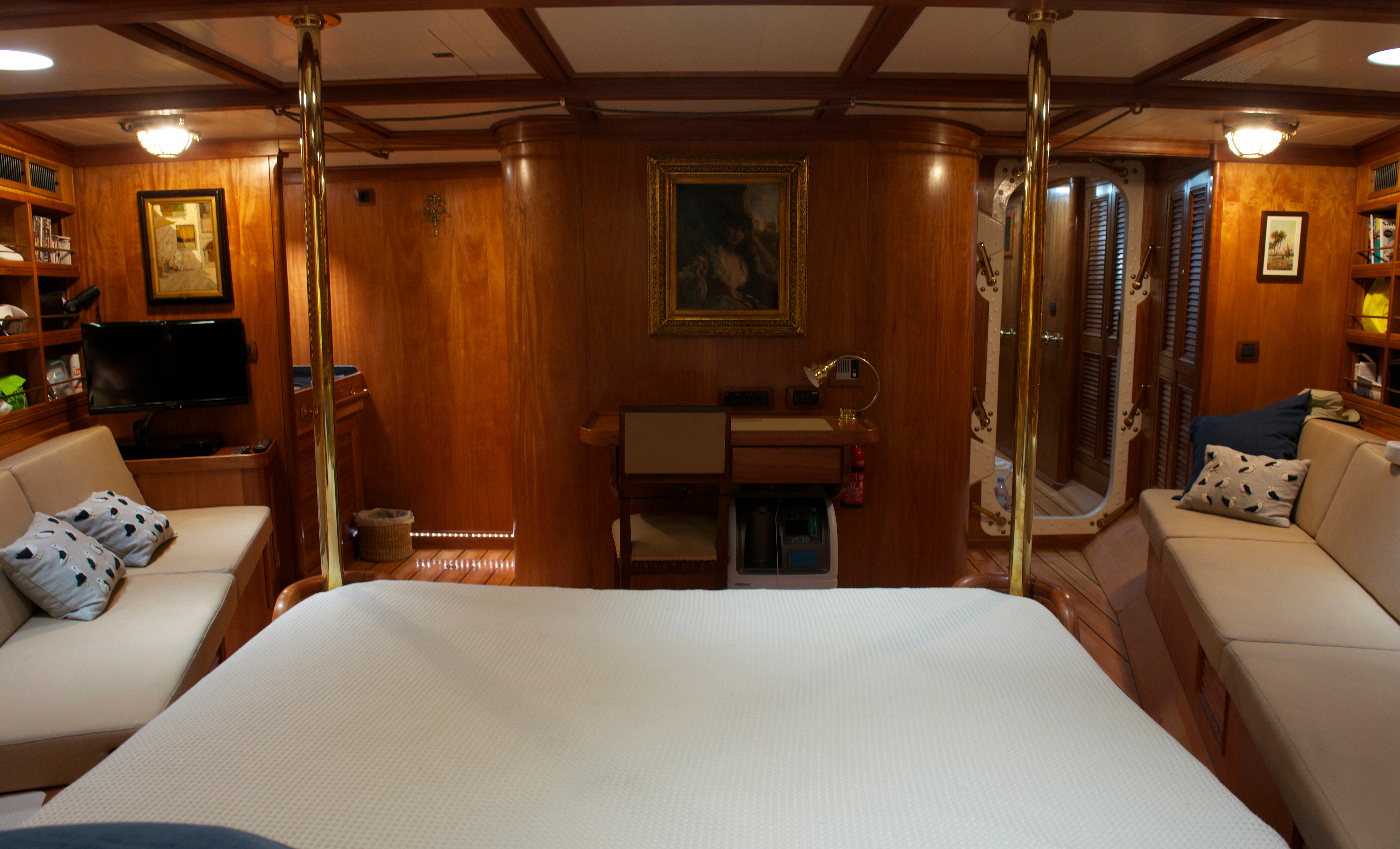 Aboard Nº. 6 TEXEL a 109ft (33.5m) luxury sailing yacht for Sale available with Fraser Yachts, built by PIET SMIT JR in 1921