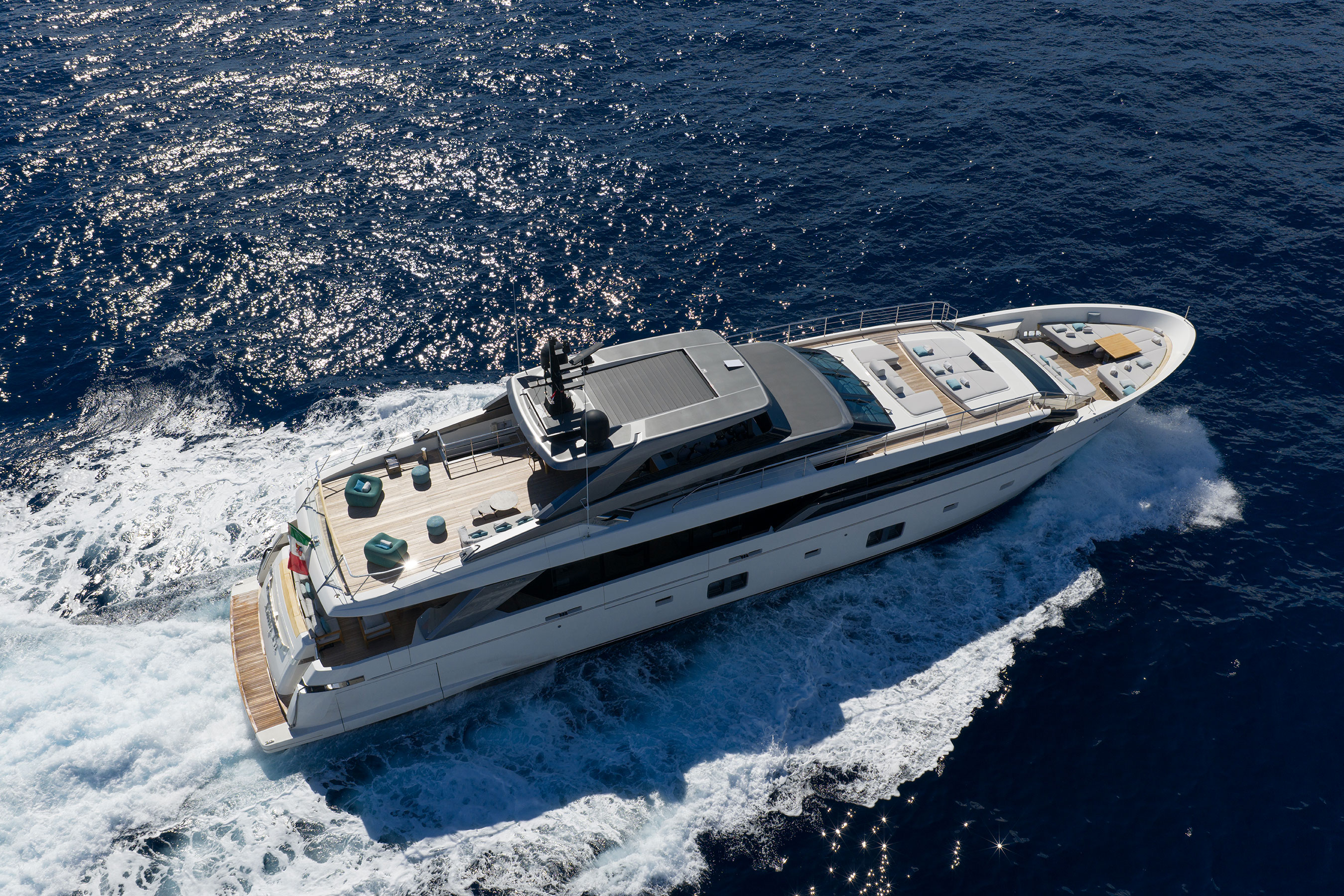 LADY LU' motor yacht  by Fraser Yachts, built by SANLORENZO
