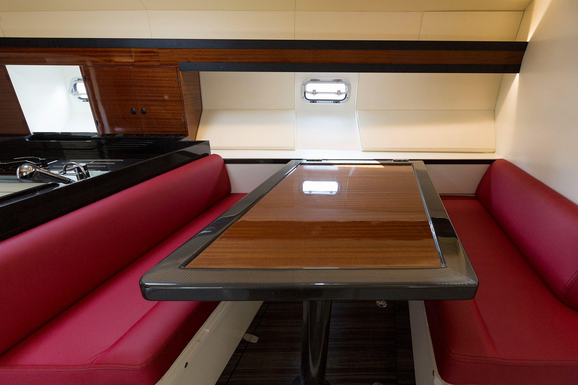 Aboard FINN a 53ft (16.15m) luxury sailing yacht , built by MCCONAGHY BOATS in 2014