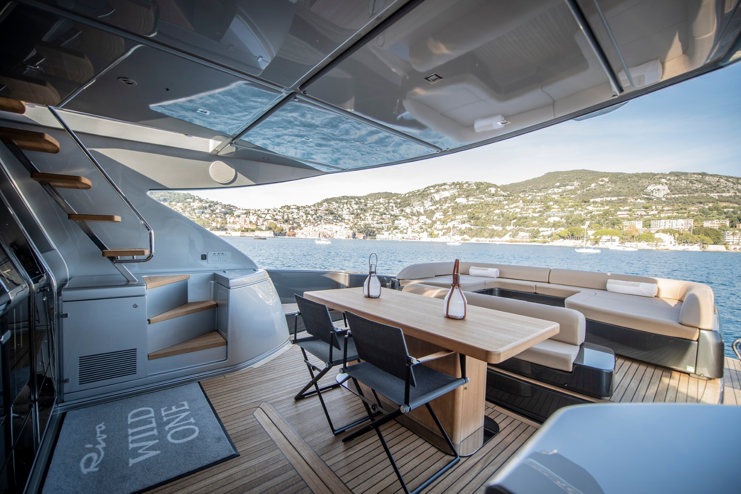 WILDONE motor yacht  by Fraser Yachts, built by RIVA