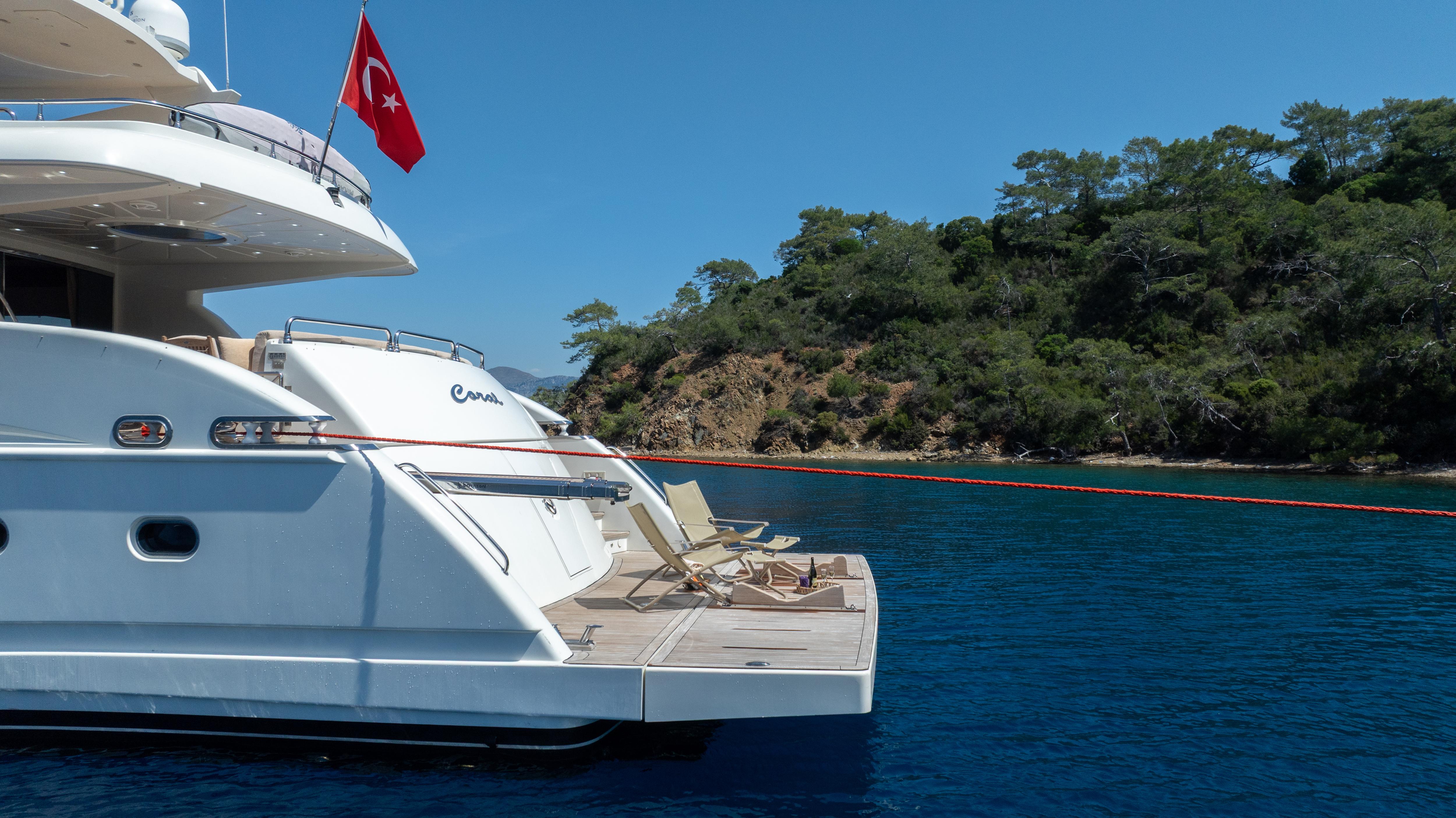 CORAL motor yacht for Sale & Charter by Fraser Yachts, built by TURKISH BUILT