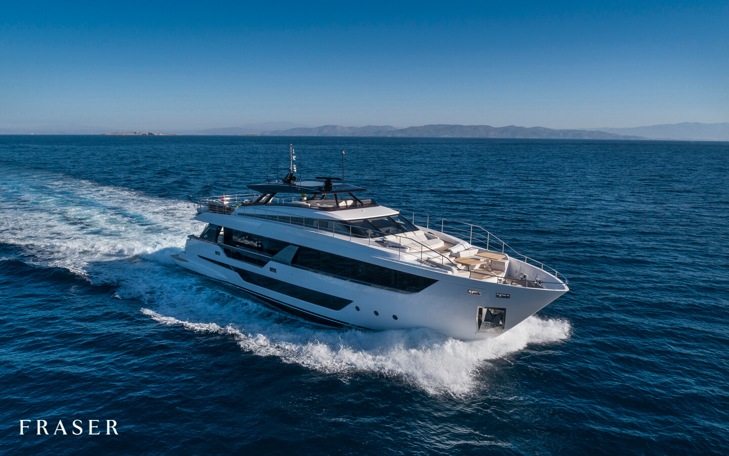SPICA motor yacht  by Fraser Yachts, built by FERRETTI YACHTS