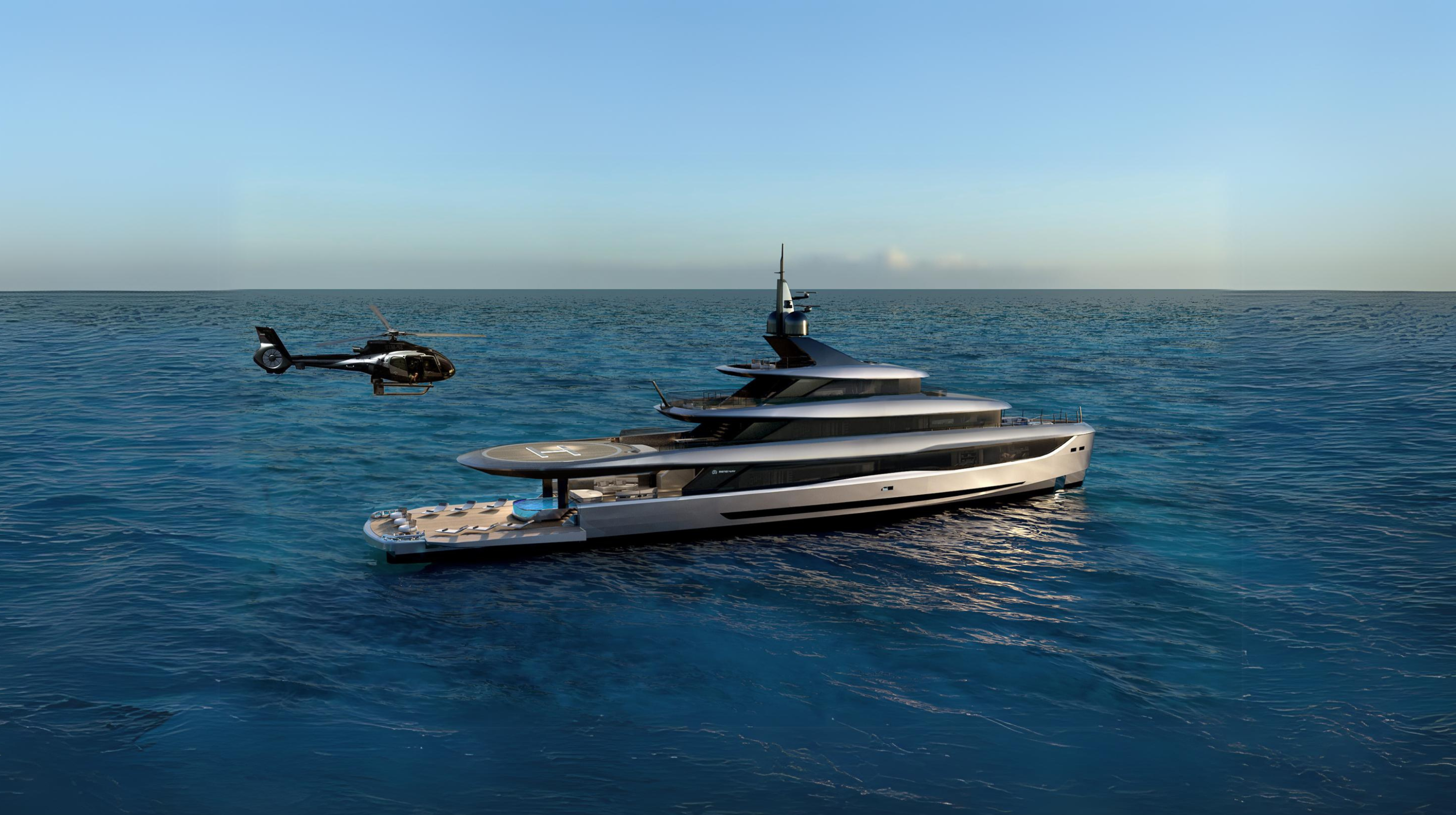 Aboard VIRTUS XP NB110  HULL 02 a 172ft (52.6m) luxury motor yacht for Sale available with Fraser Yachts, built by MENGI YAY in 2026