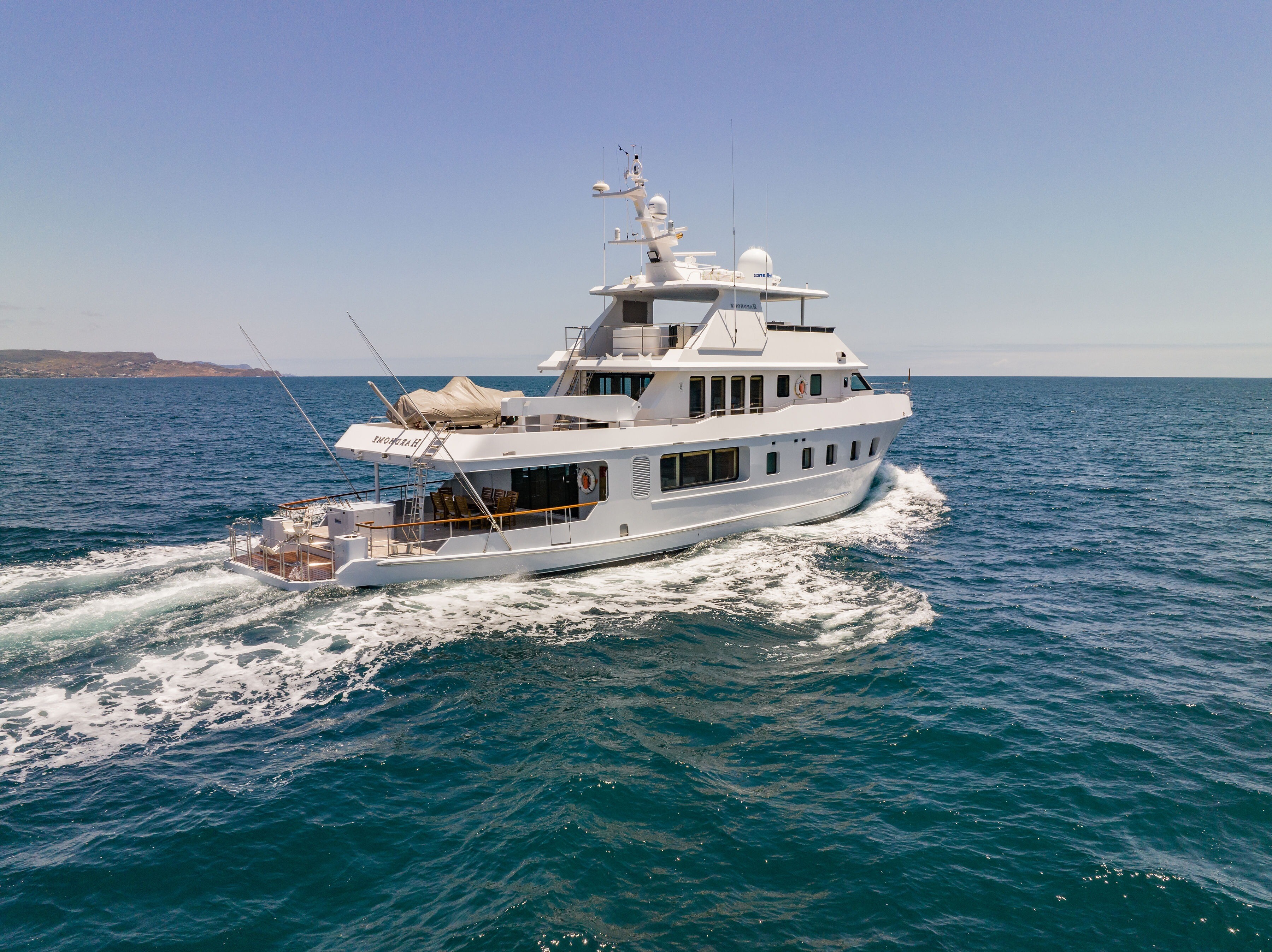 HARDHOME motor yacht  by Fraser Yachts, built by ALBIN ENGINEERING SERVICES