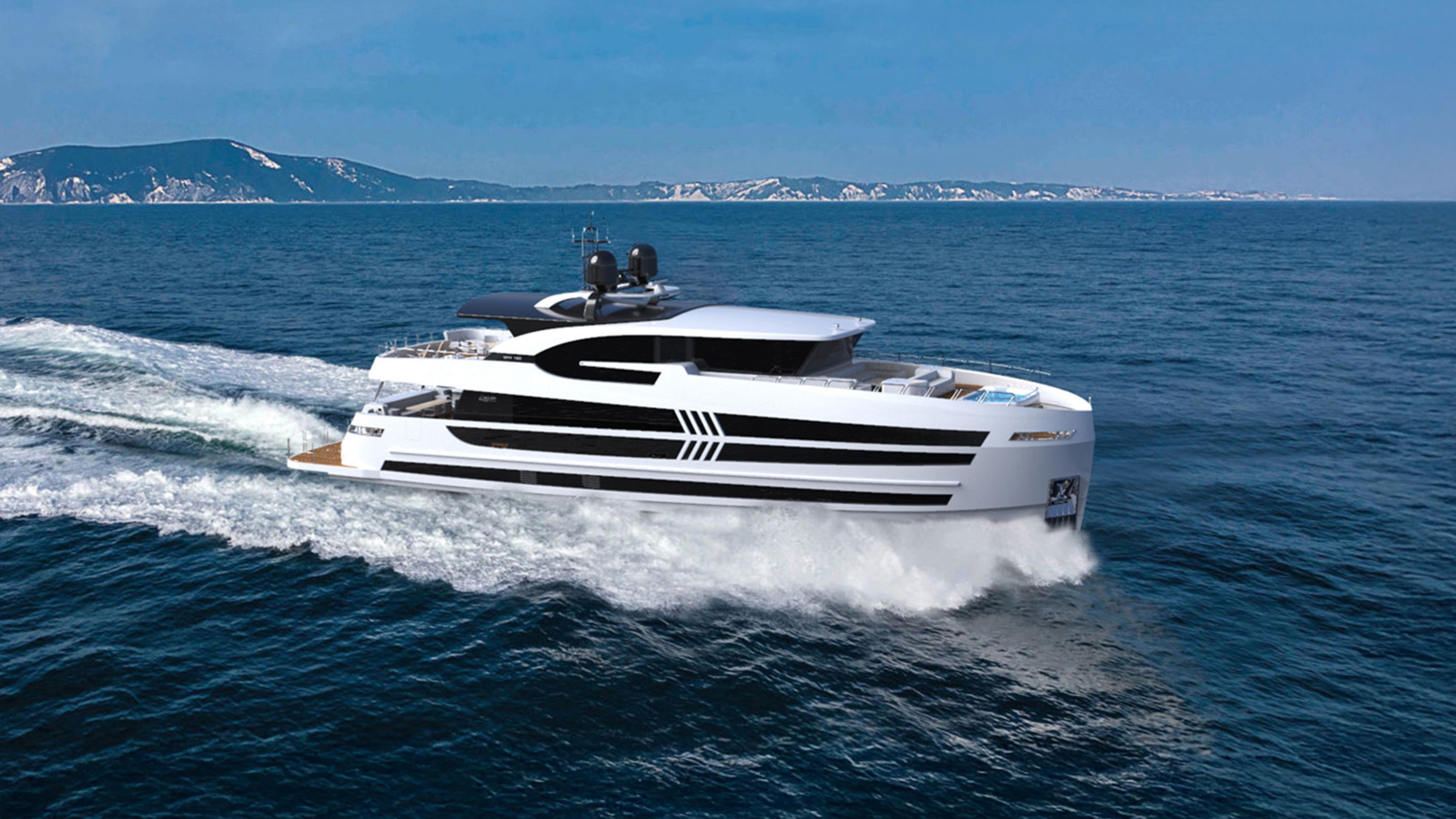 LAZZARA UHV 100 motor yacht  by Fraser Yachts, built by LAZZARA