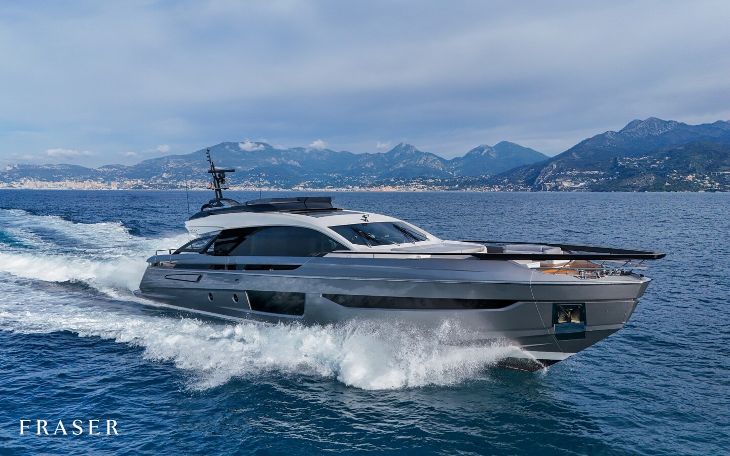 YB motor yacht for Sale by Fraser Yachts, built by AZIMUT