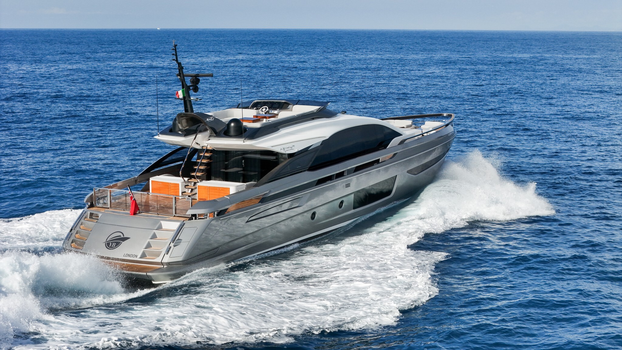 YB motor yacht for Sale by Fraser Yachts, built by AZIMUT