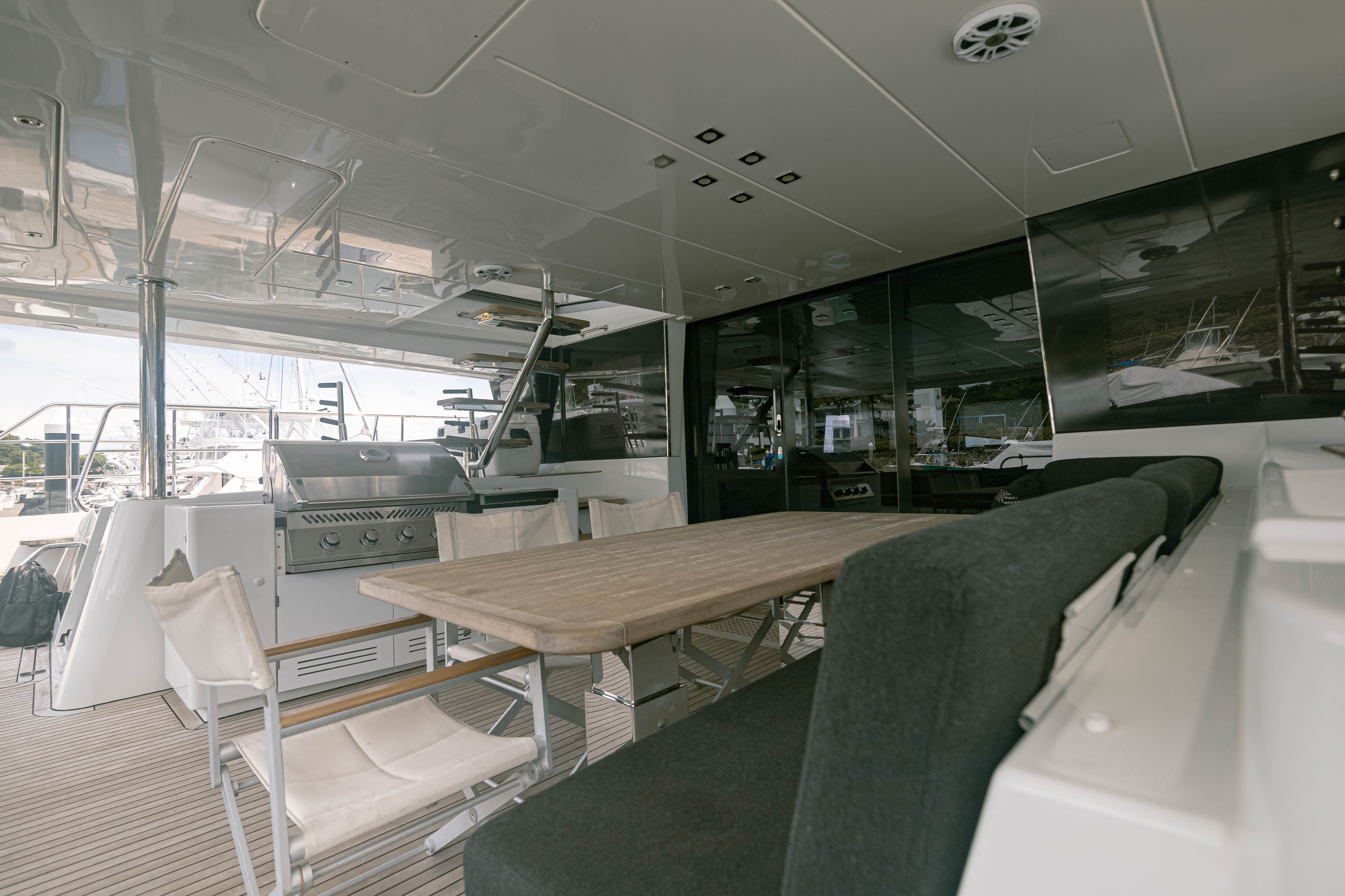 Aboard YEMANJA a 64ft (19.5m) luxury motor yacht , built by LAGOON in 2016