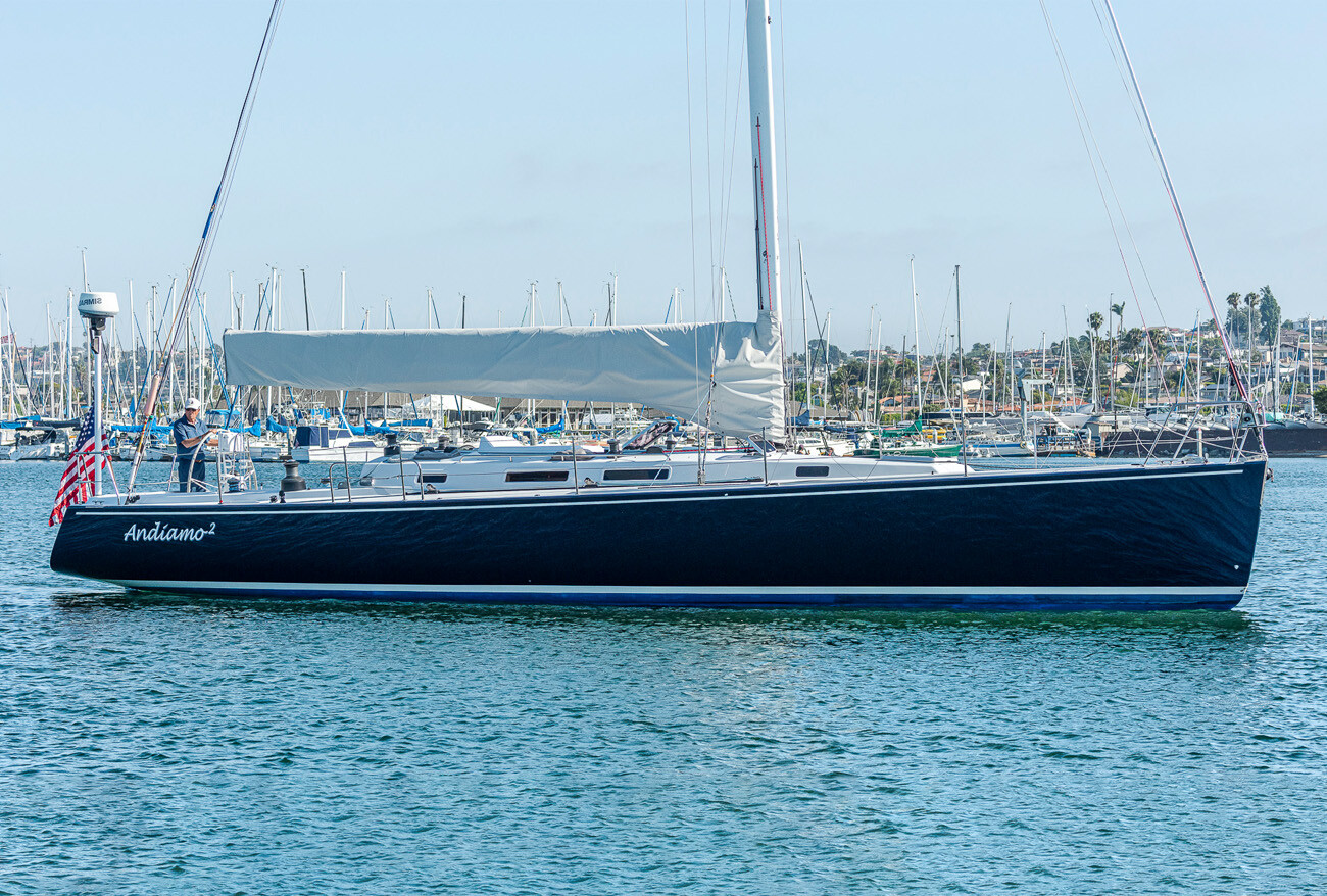 Aboard JAELLI a 48ft (14.63m) luxury sailing yacht , built by J BOATS in 2001