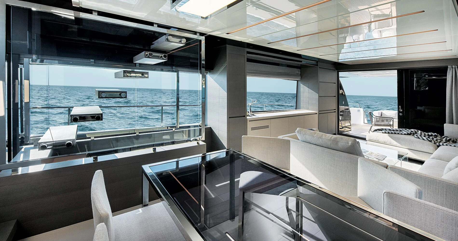 ALHAMBRA I motor yacht for Sale by Fraser Yachts, built by SANLORENZO