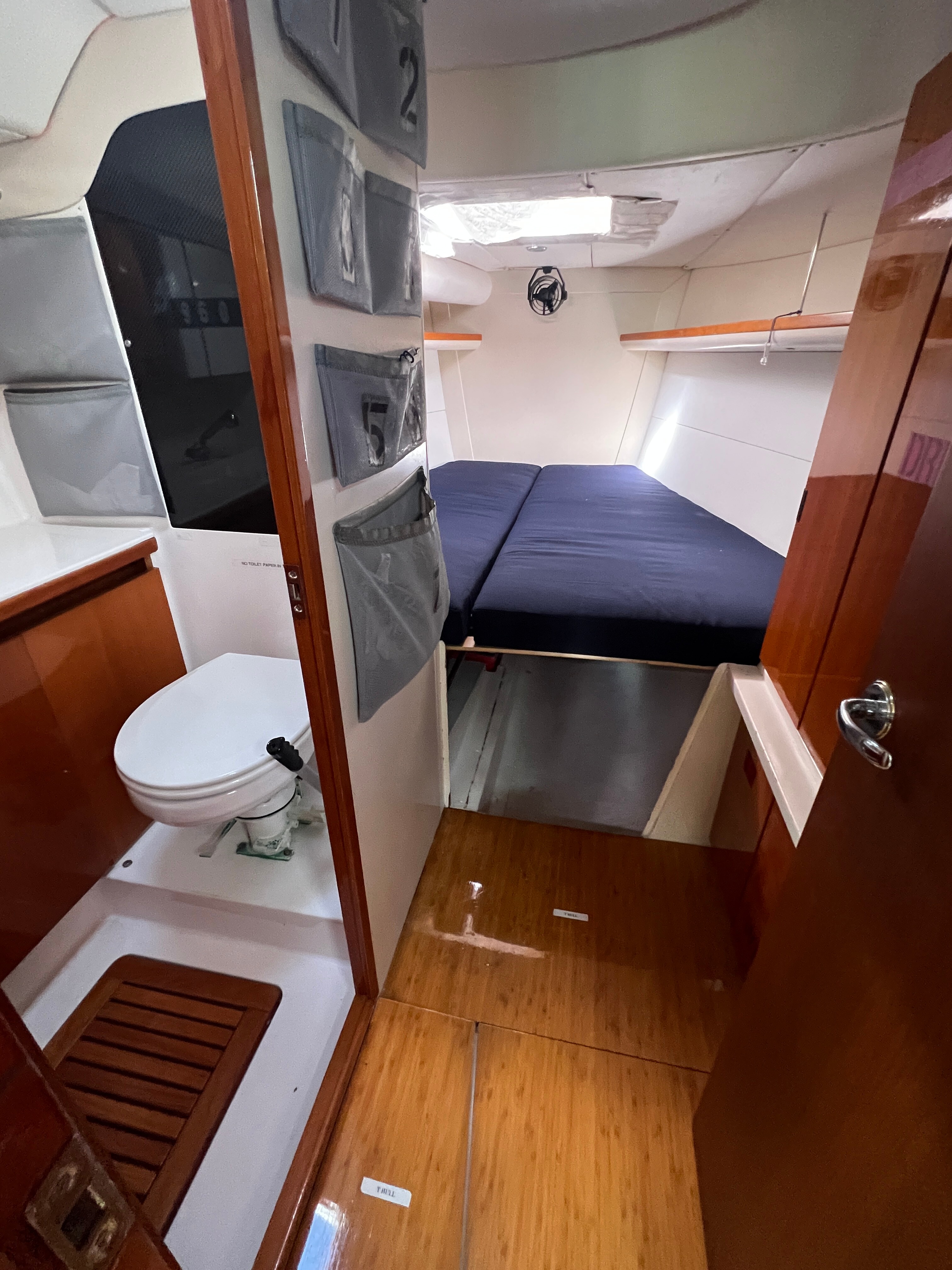 Aboard ELUSIVE a 42ft (12.95m) luxury sailing yacht for Sale available with Fraser Yachts, built by NAUTOR’S SWAN in 2007