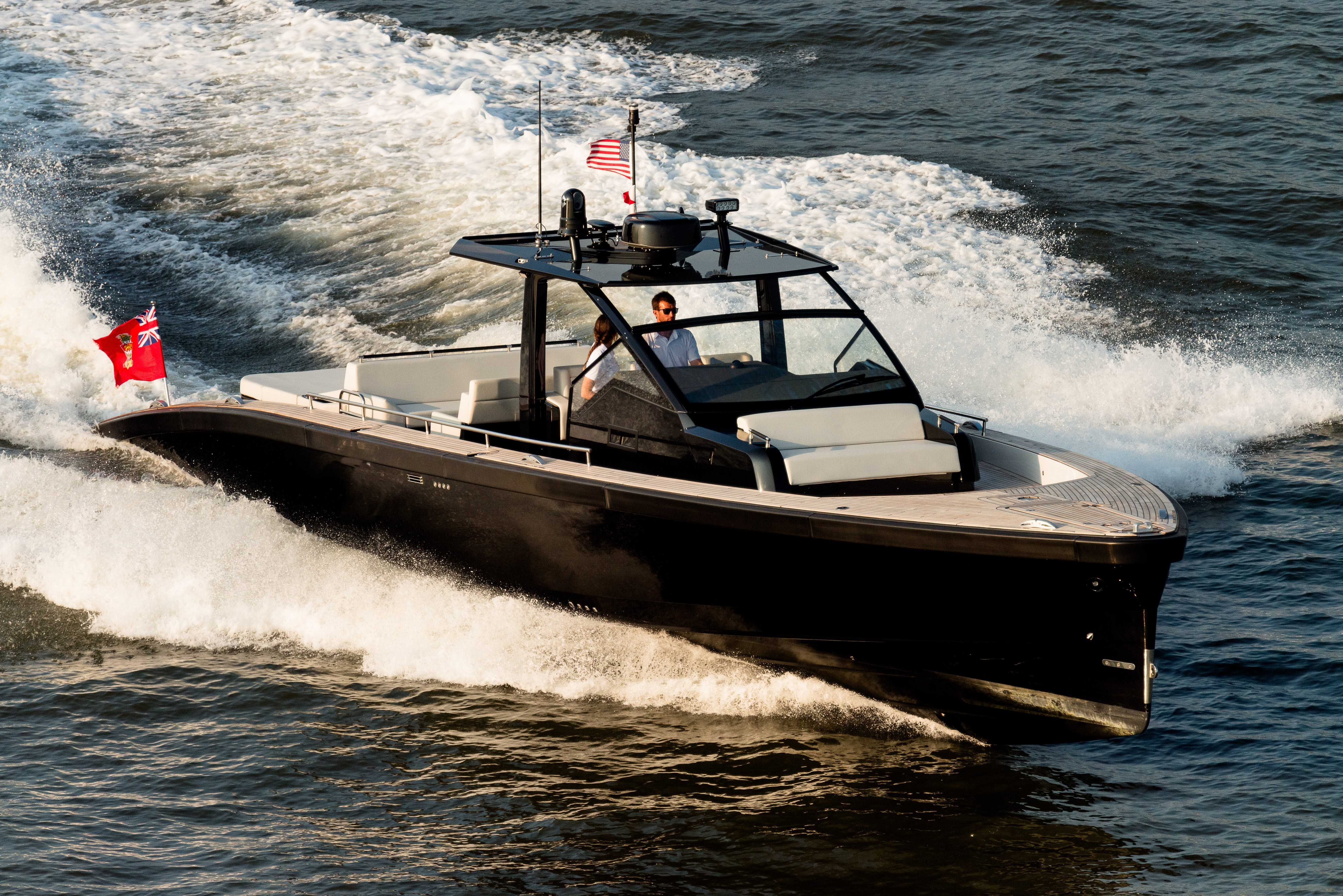 Aboard WINDY SR52 BLACKBIRD a 52ft (16.02m) luxury motor yacht , built by WINDY SCANDINAVIA AB in 2023
