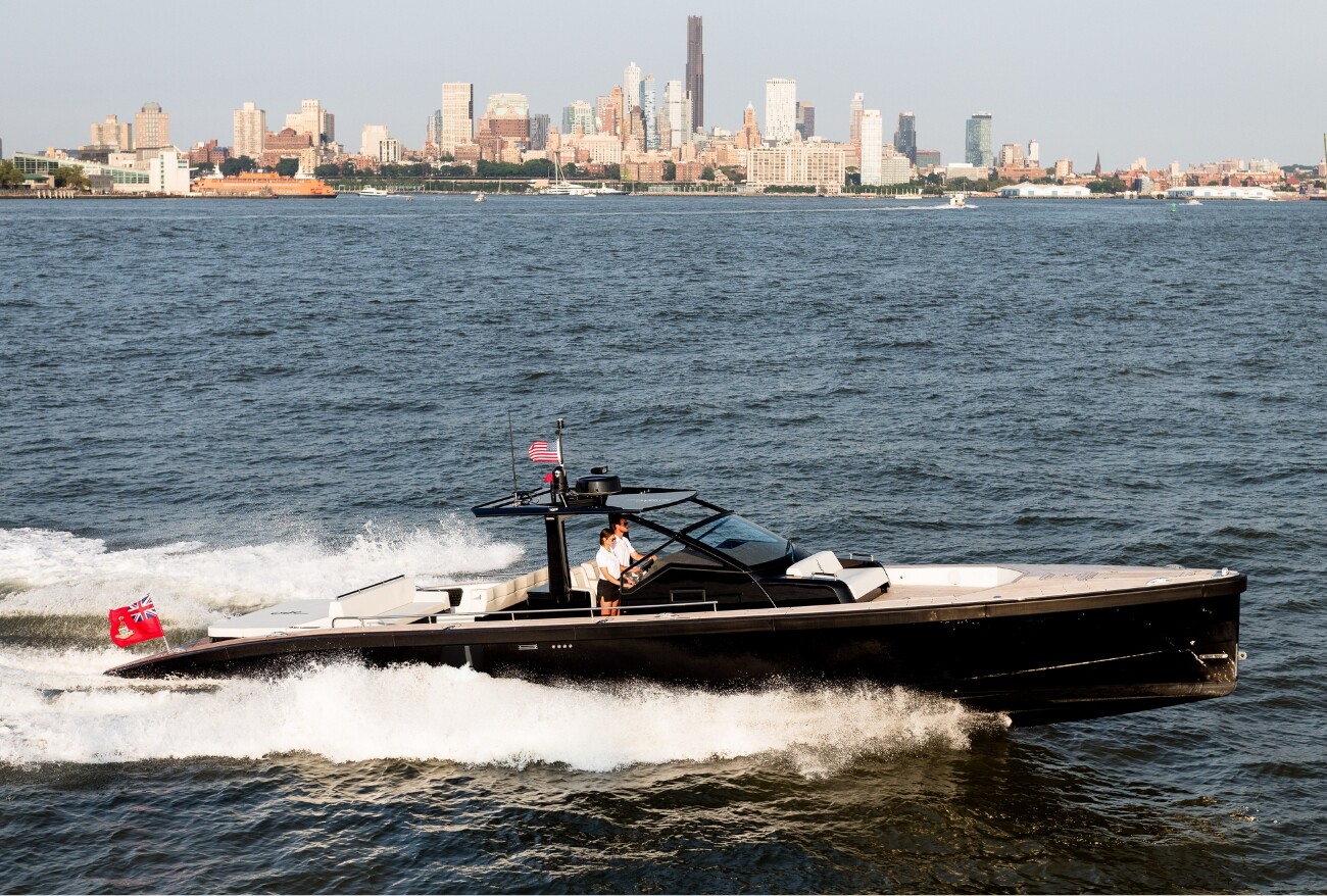 Aboard WINDY SR52 BLACKBIRD a 52ft (16.02m) luxury motor yacht , built by WINDY SCANDINAVIA AB in 2023