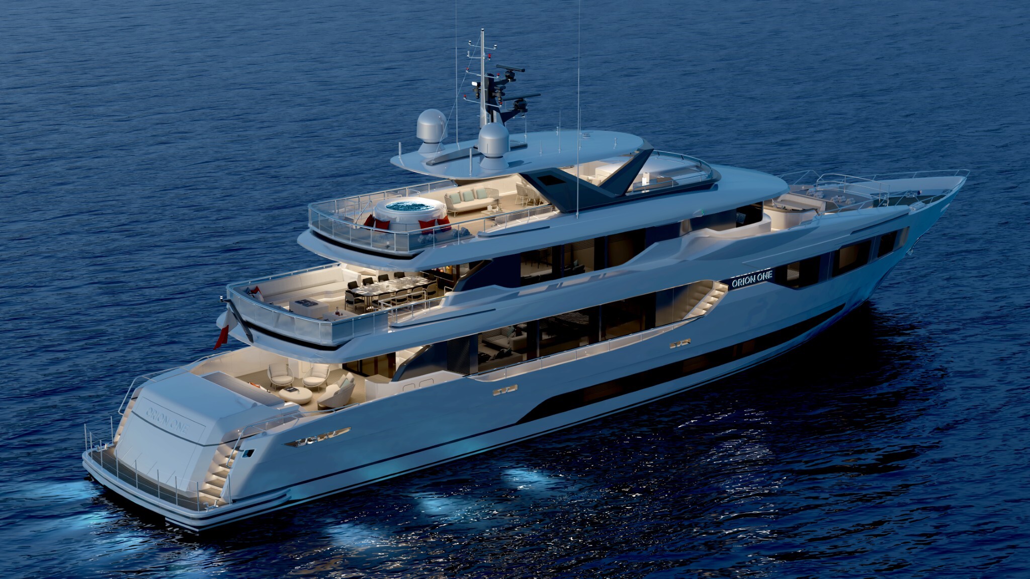 ORION ONE motor yacht for Sale by Fraser Yachts, built by ORION