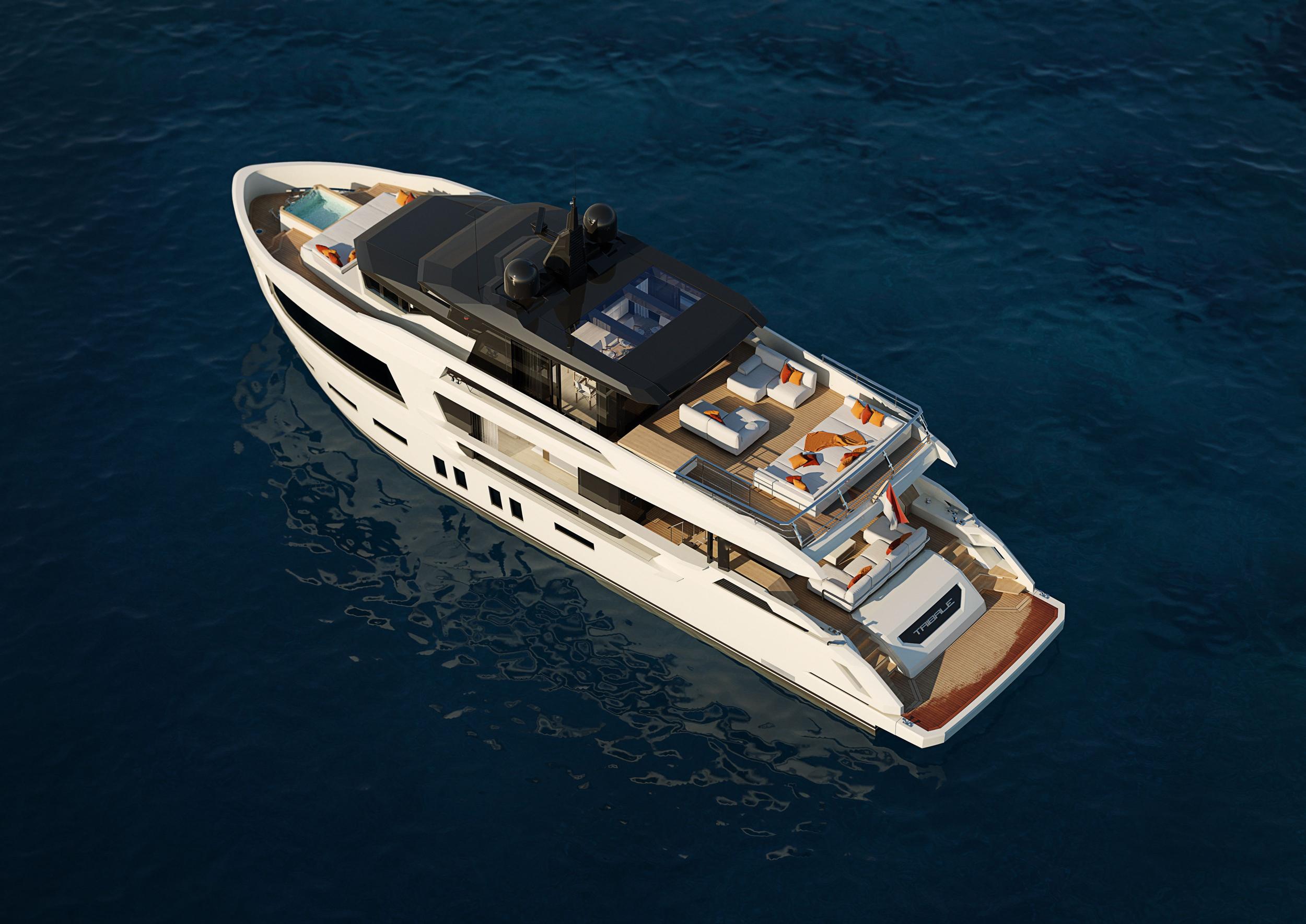 Aboard TRIBALE 95 a 95ft (29.11m) luxury motor yacht , built by TRIBALE YACHTS in 2025