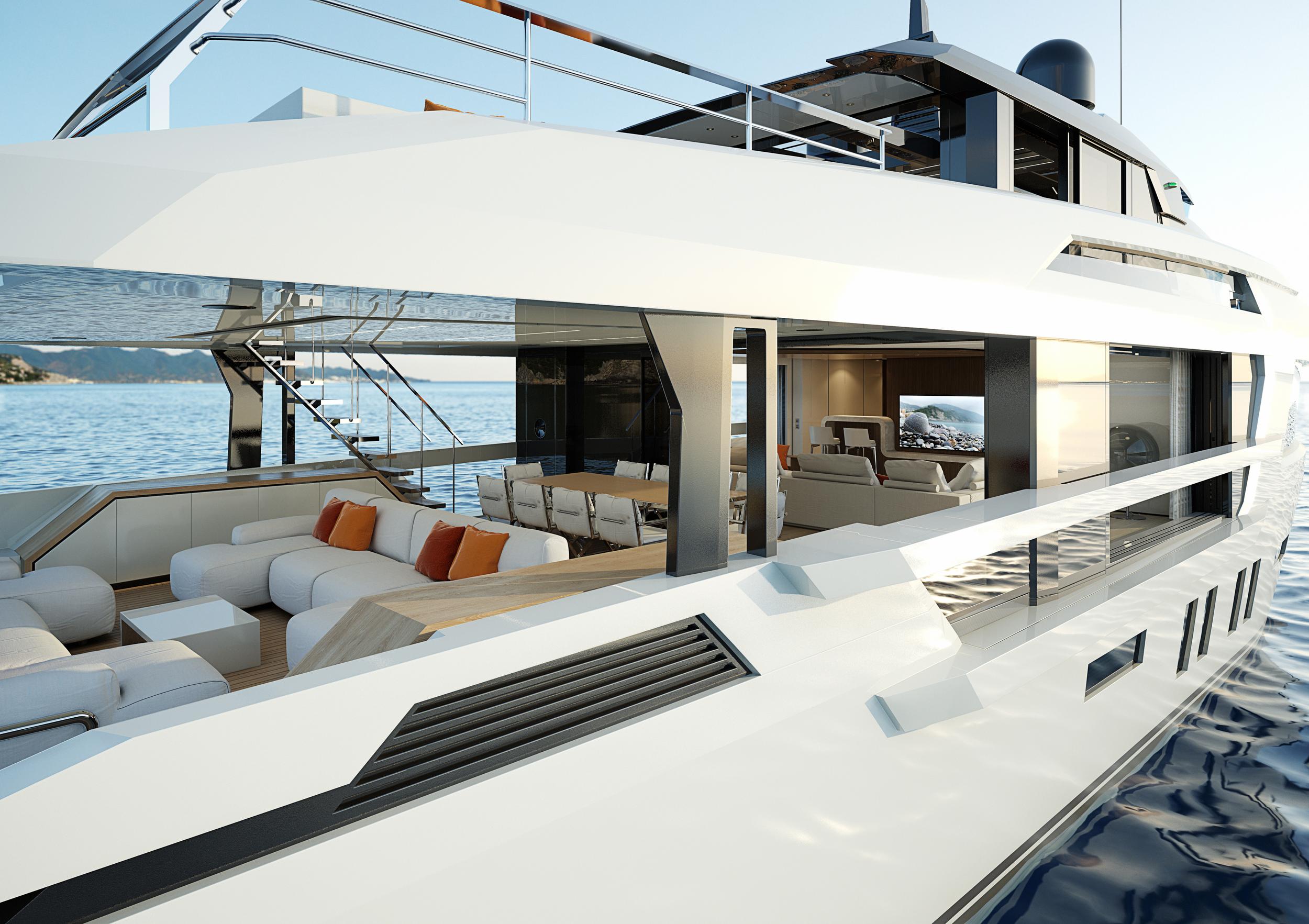 Aboard TRIBALE 95 a 95ft (29.11m) luxury motor yacht , built by TRIBALE YACHTS in 2025