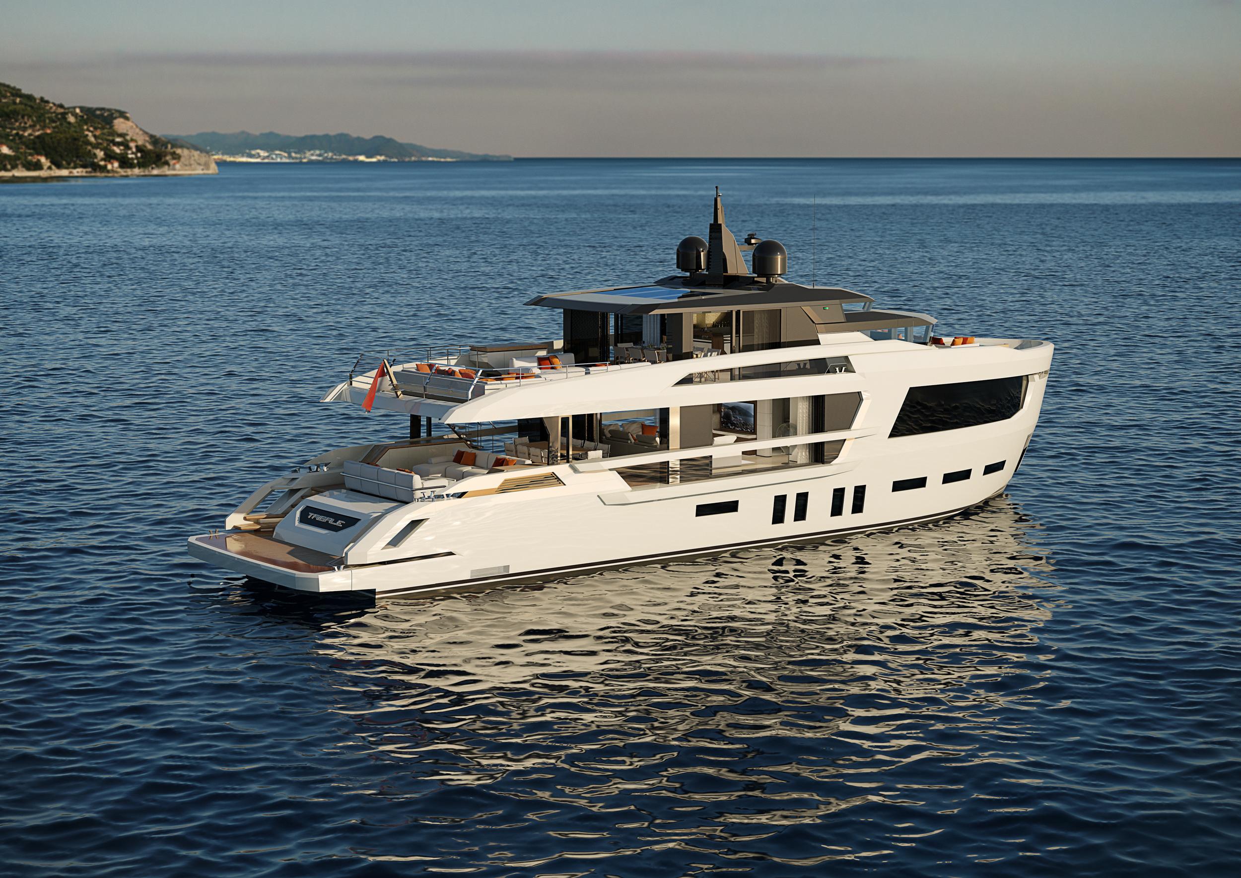 Aboard TRIBALE 95 a 95ft (29.11m) luxury motor yacht , built by TRIBALE YACHTS in 2025