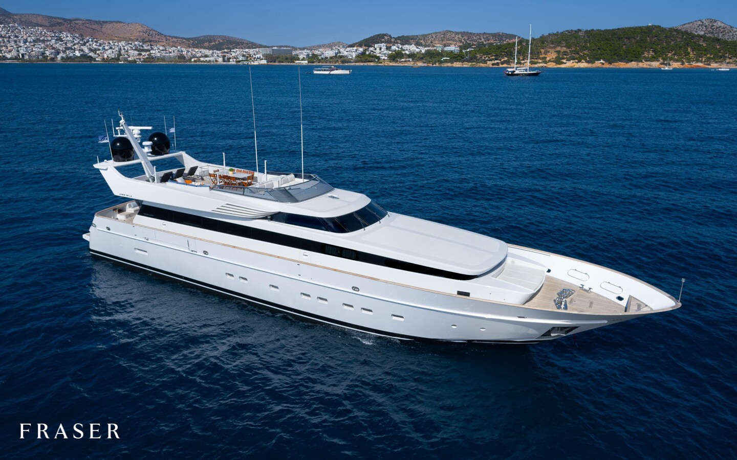 Aboard ENERGY a 110ft (33.6m) luxury motor yacht for Charter available with Fraser Yachts, built by CANTIERI DI PISA in 2001