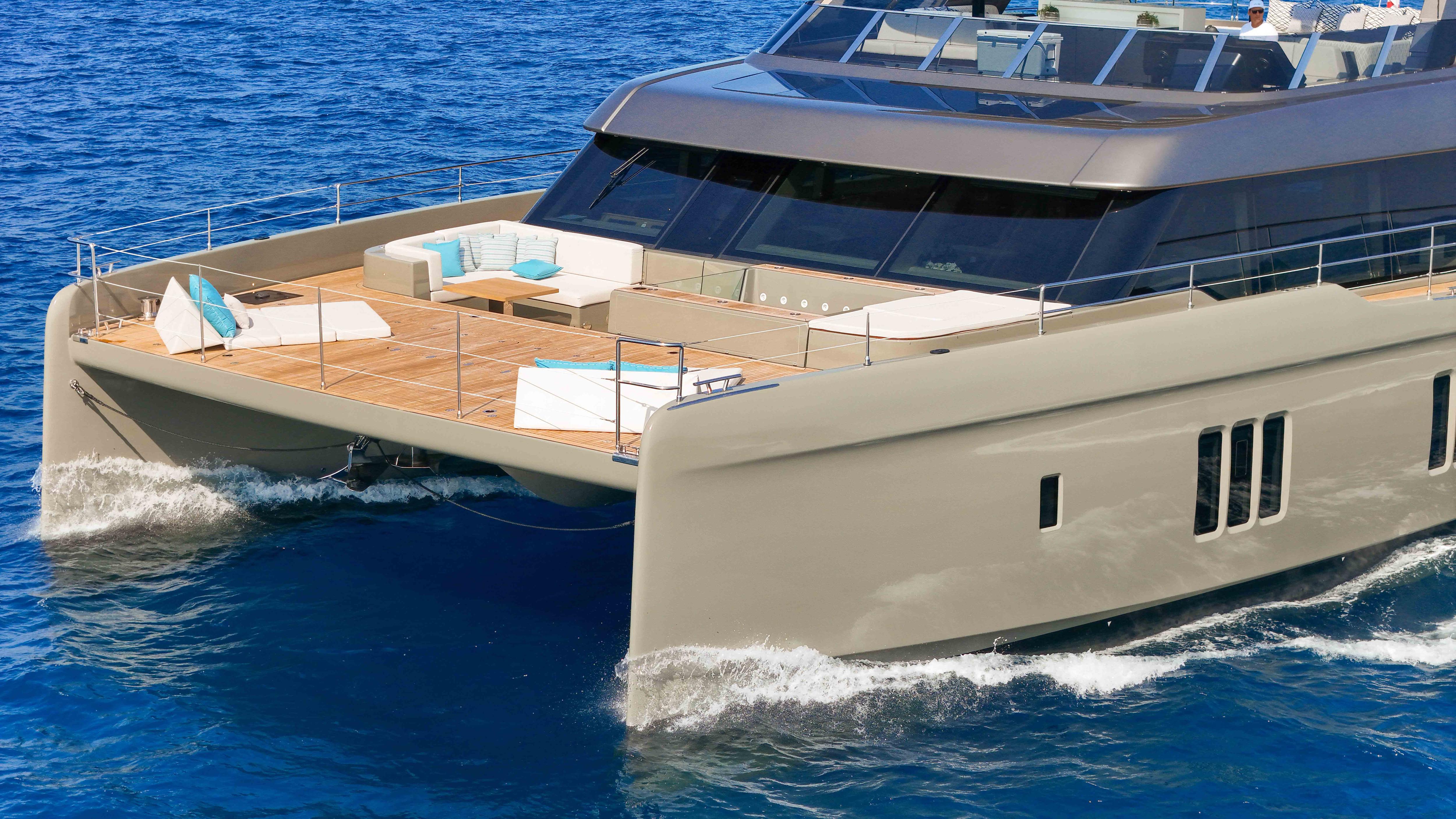 AMITATU motor yacht for Charter by Fraser Yachts, built by SUNREEF YACHTS