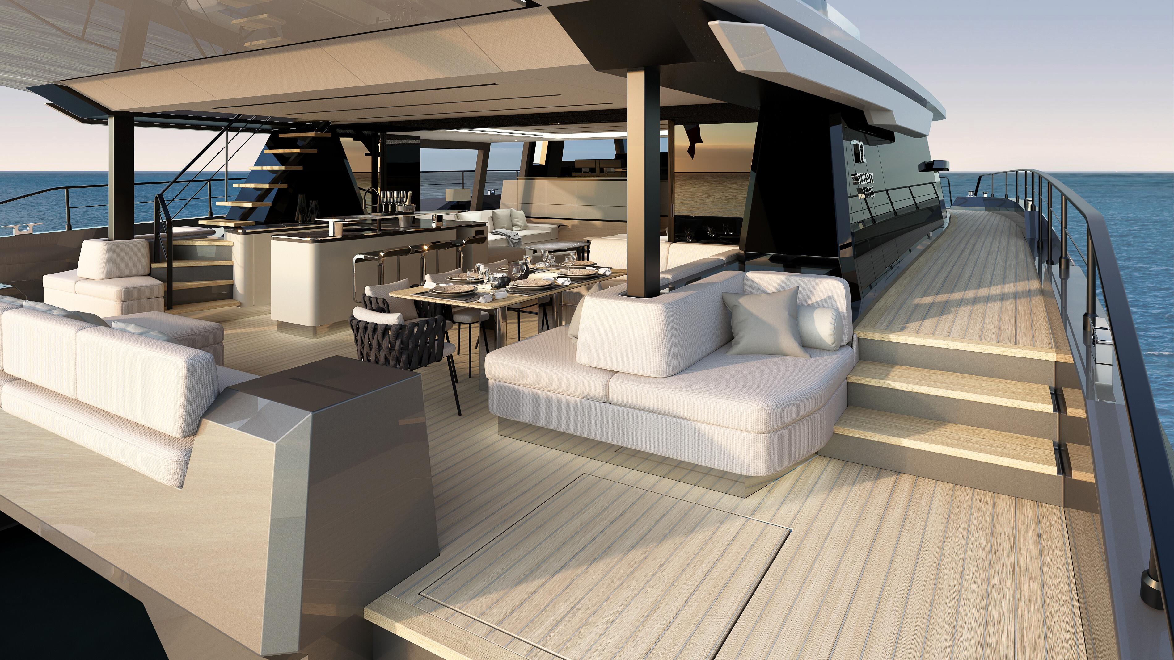 SERENITY 72 motor yacht  by Fraser Yachts, built by SERENITY YACHTS