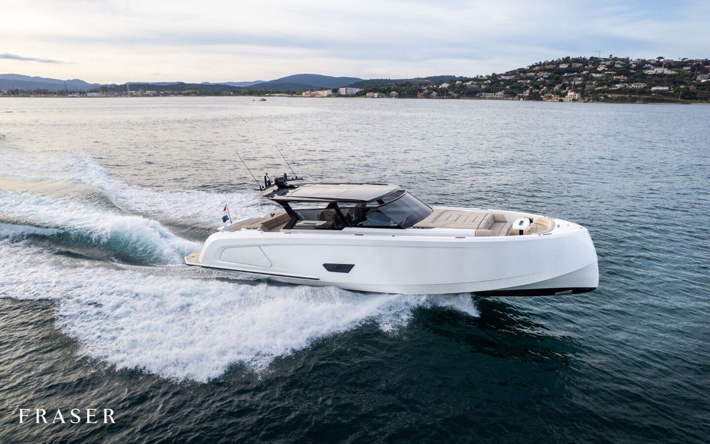 ELEVEN motor yacht for Sale by Fraser Yachts, built by VANQUISH YACHTS