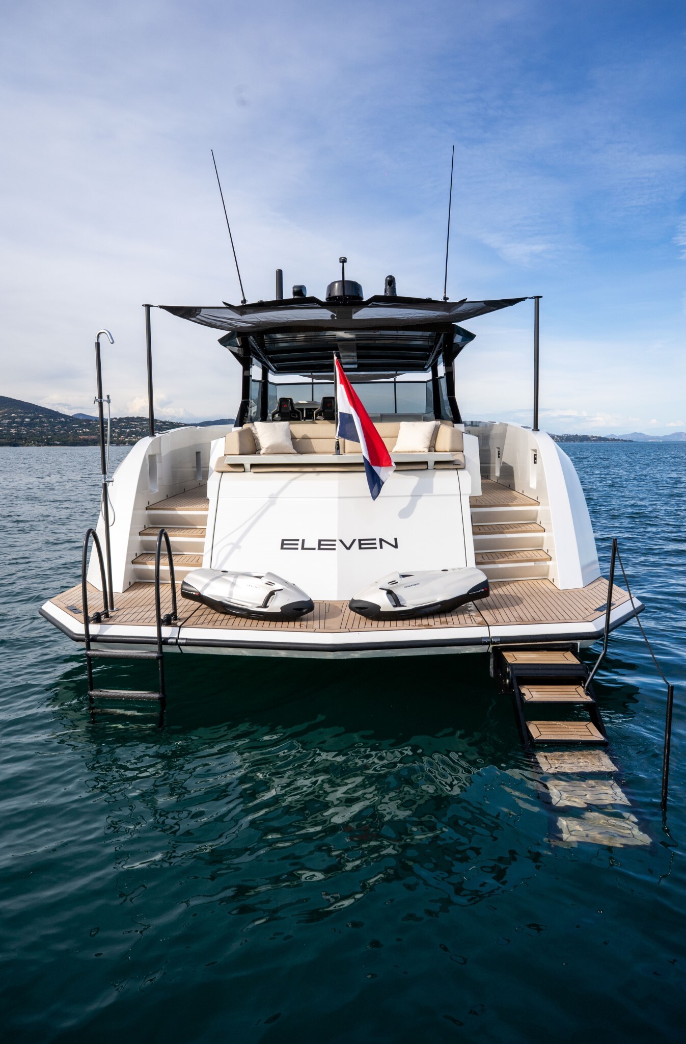 ELEVEN motor yacht for Sale by Fraser Yachts, built by VANQUISH YACHTS
