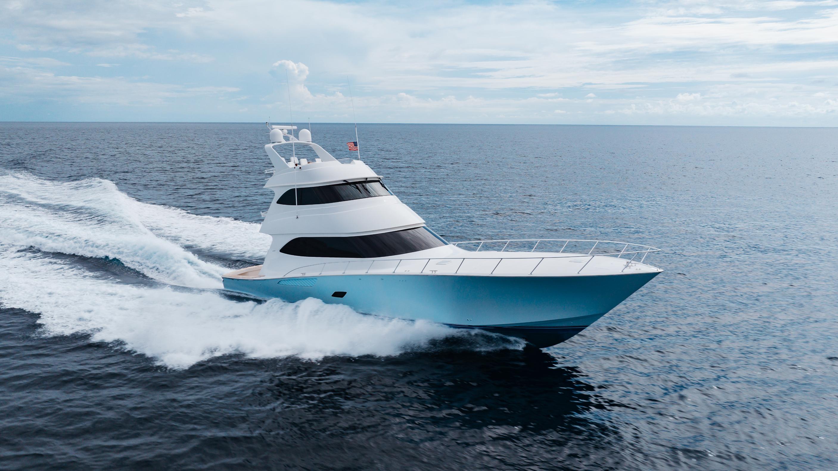 MODERATION motor yacht for Sale by Fraser Yachts, built by VIKING YACHTS