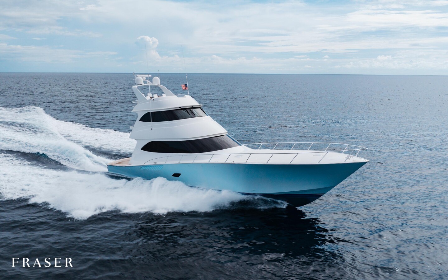 MODERATION motor yacht for Sale by Fraser Yachts, built by VIKING YACHTS