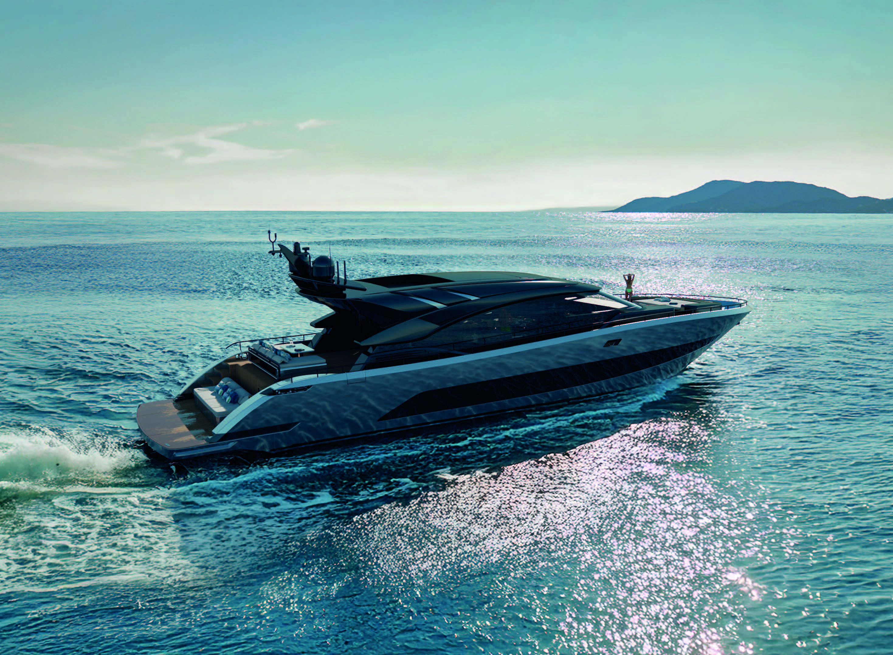 AB 95S motor yacht for Sale by Fraser Yachts, built by AB YACHTS