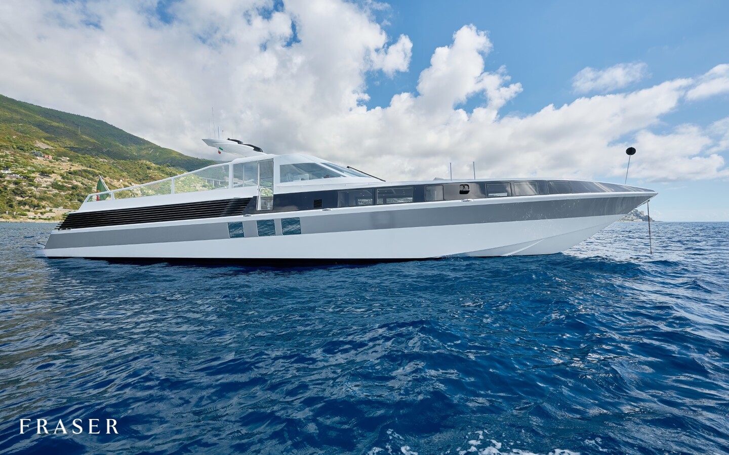 ZARKAVA motor yacht for Sale by Fraser Yachts, built by HODGDON YACHTS