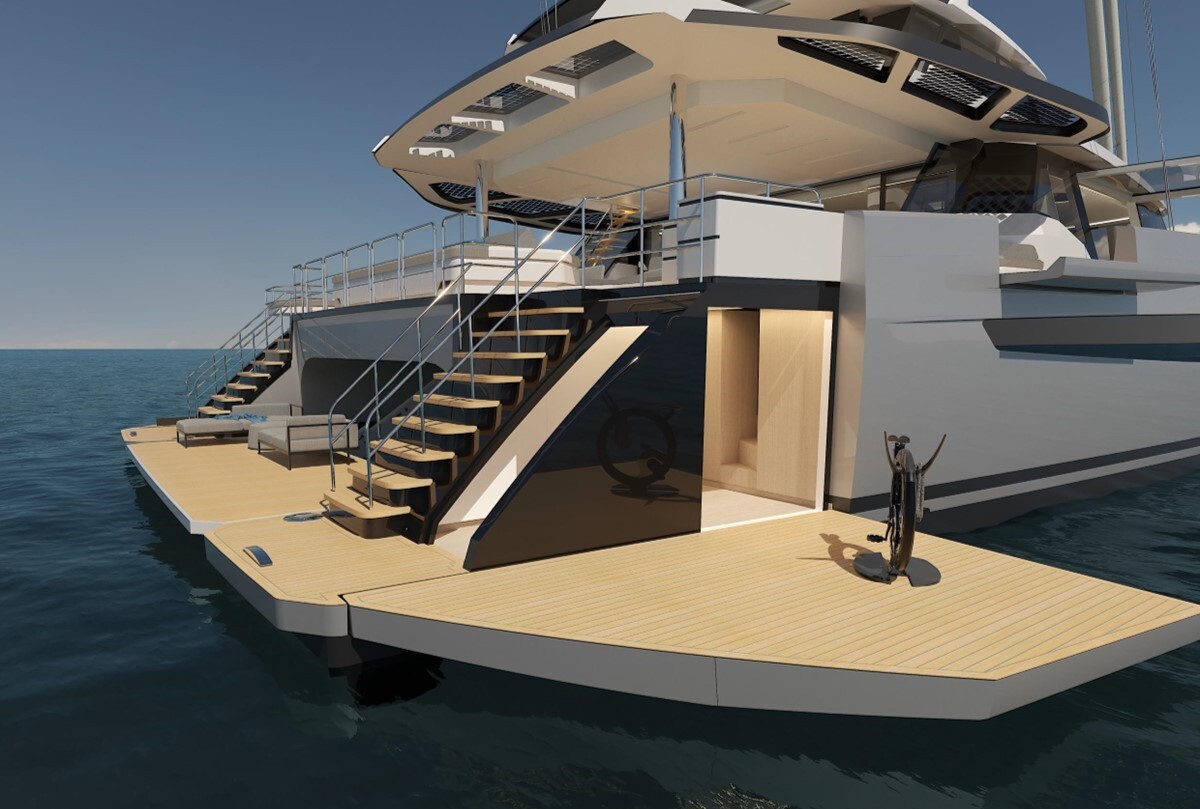 FPY 110S sailing yacht for Sale by Fraser Yachts, built by FONTAINE PAJOT