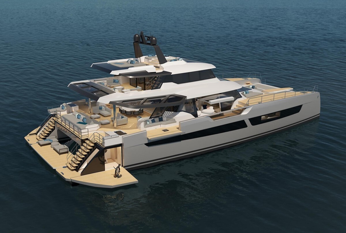 FPY 110 motor yacht for Sale by Fraser Yachts, built by FONTAINE PAJOT