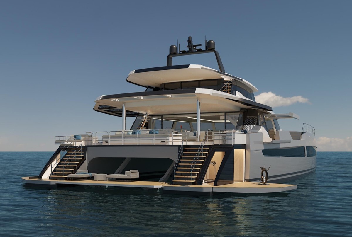 FPY 110 motor yacht for Sale by Fraser Yachts, built by FONTAINE PAJOT