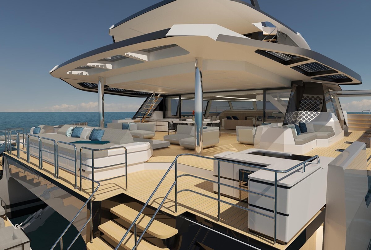 FPY 110 motor yacht for Sale by Fraser Yachts, built by FONTAINE PAJOT