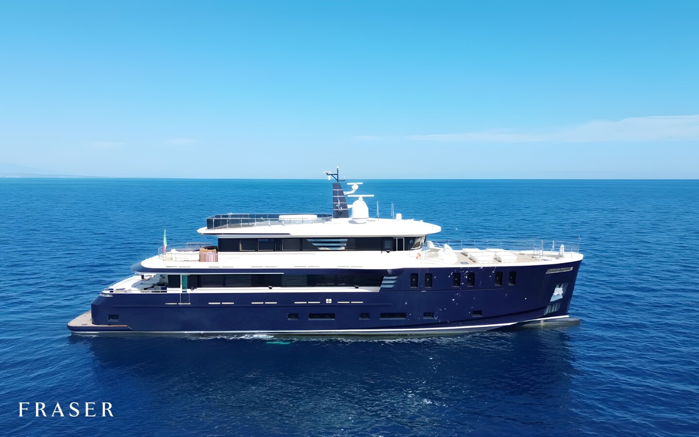 CLASSICA 40M - HULL 02 motor yacht for Sale by Fraser Yachts, built by CANTIERI NAVALI DI TERMOLI