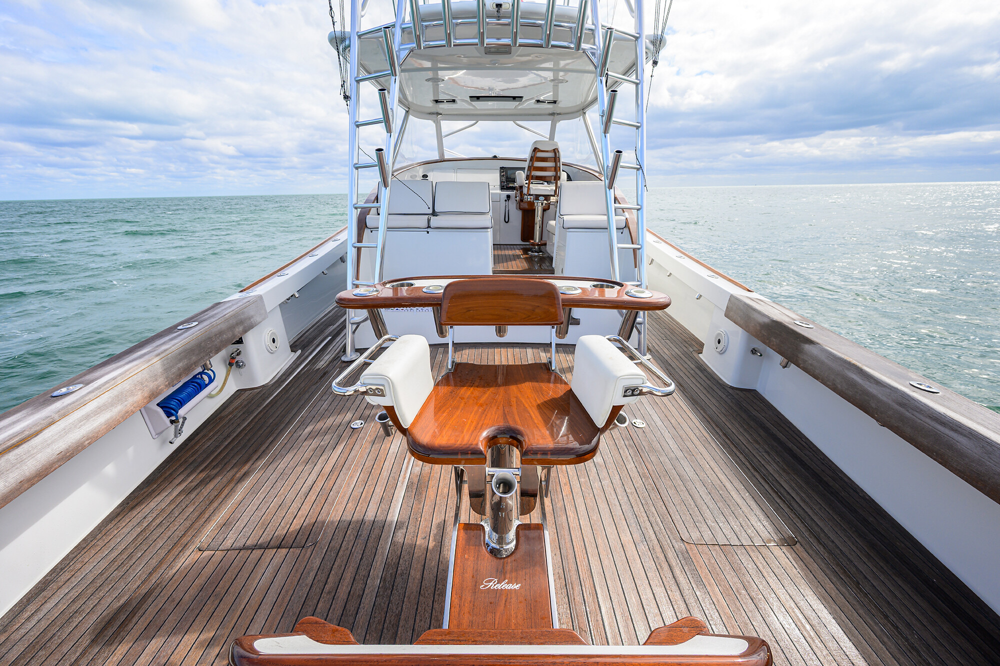 RIGHT HERE motor yacht for Sale by Fraser Yachts, built by RELEASE BOATWORKS