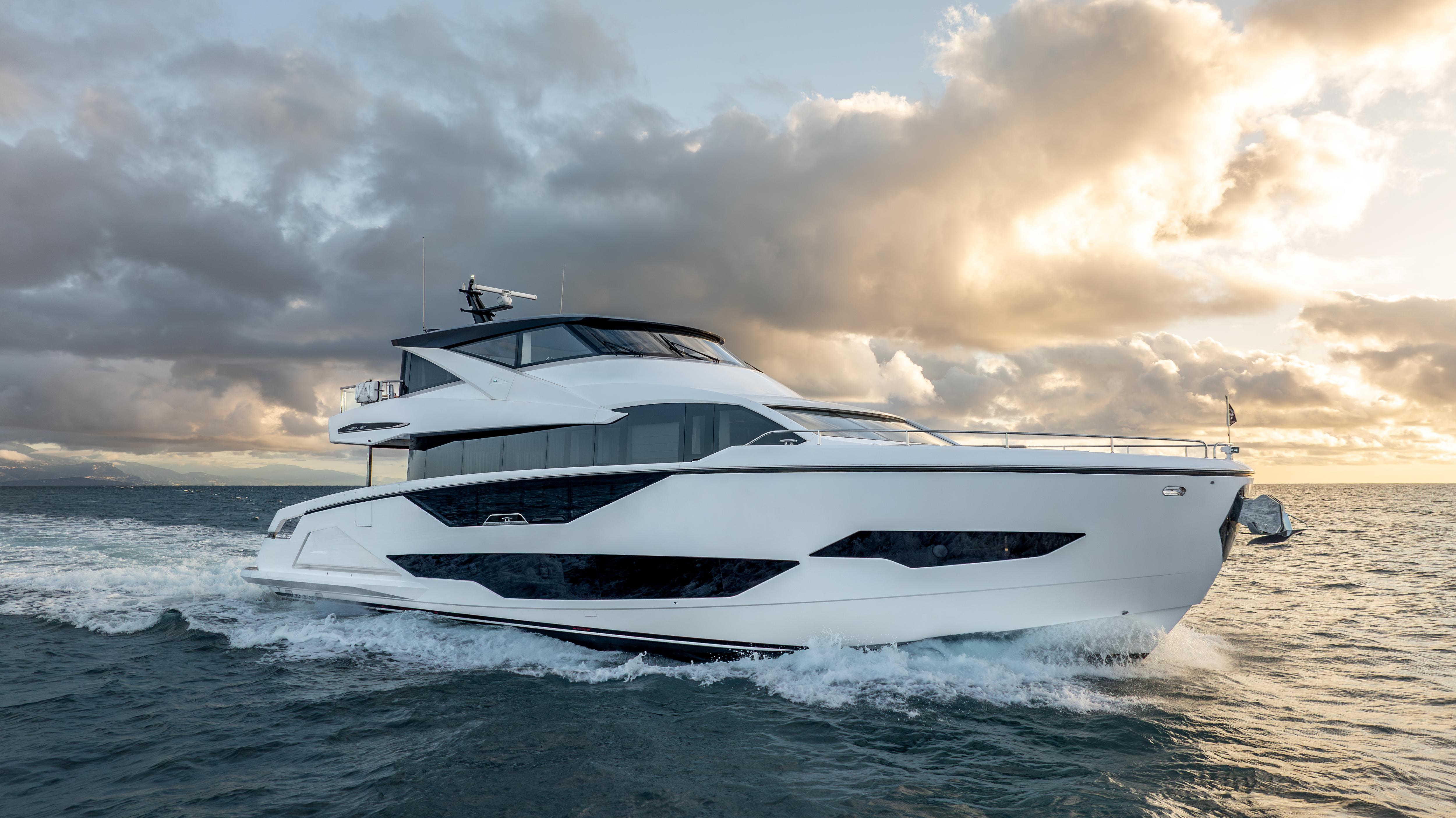 AURELIUS motor yacht for Sale by Fraser Yachts, built by SUNSEEKER