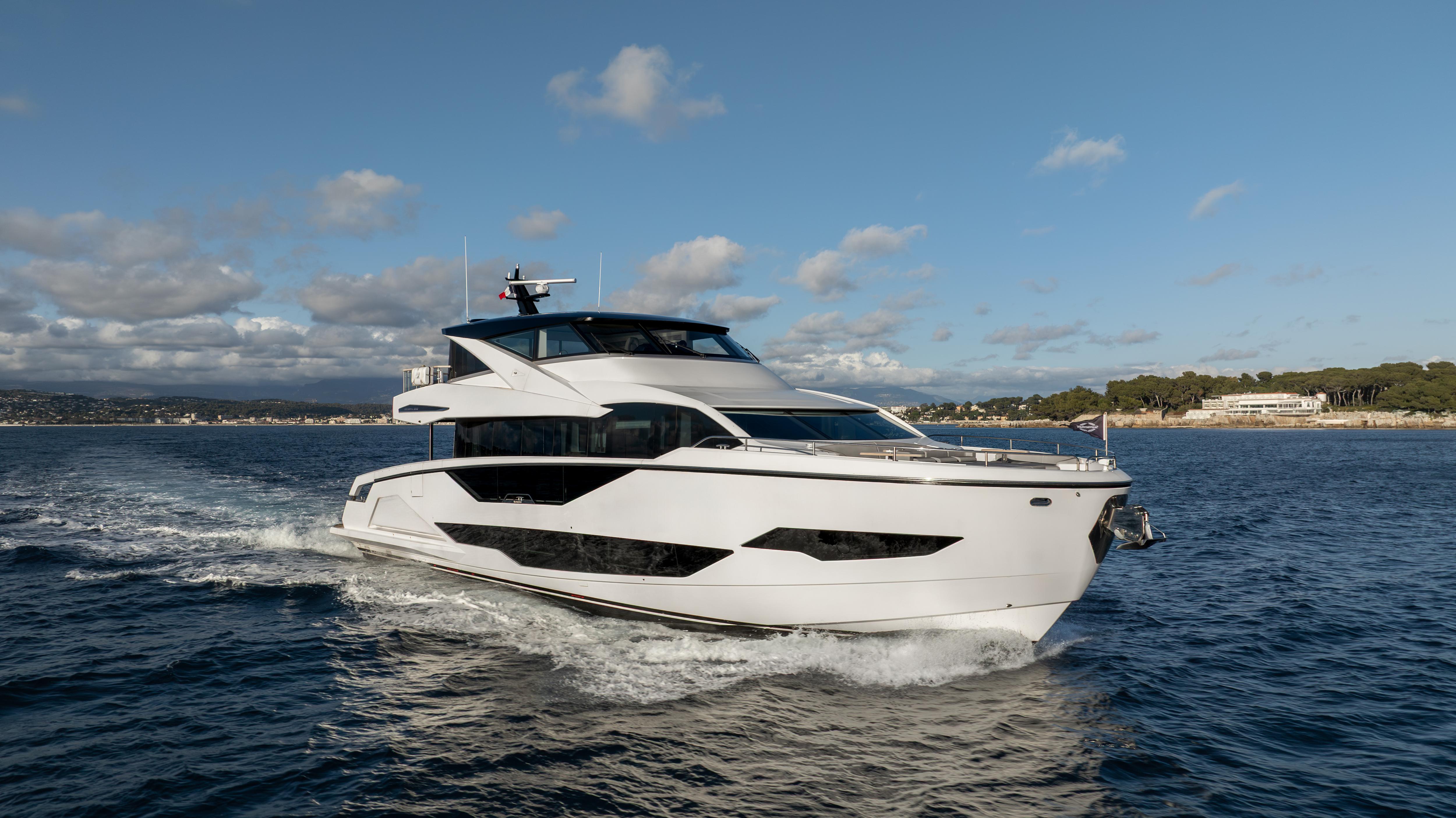 AURELIUS motor yacht for Sale by Fraser Yachts, built by SUNSEEKER