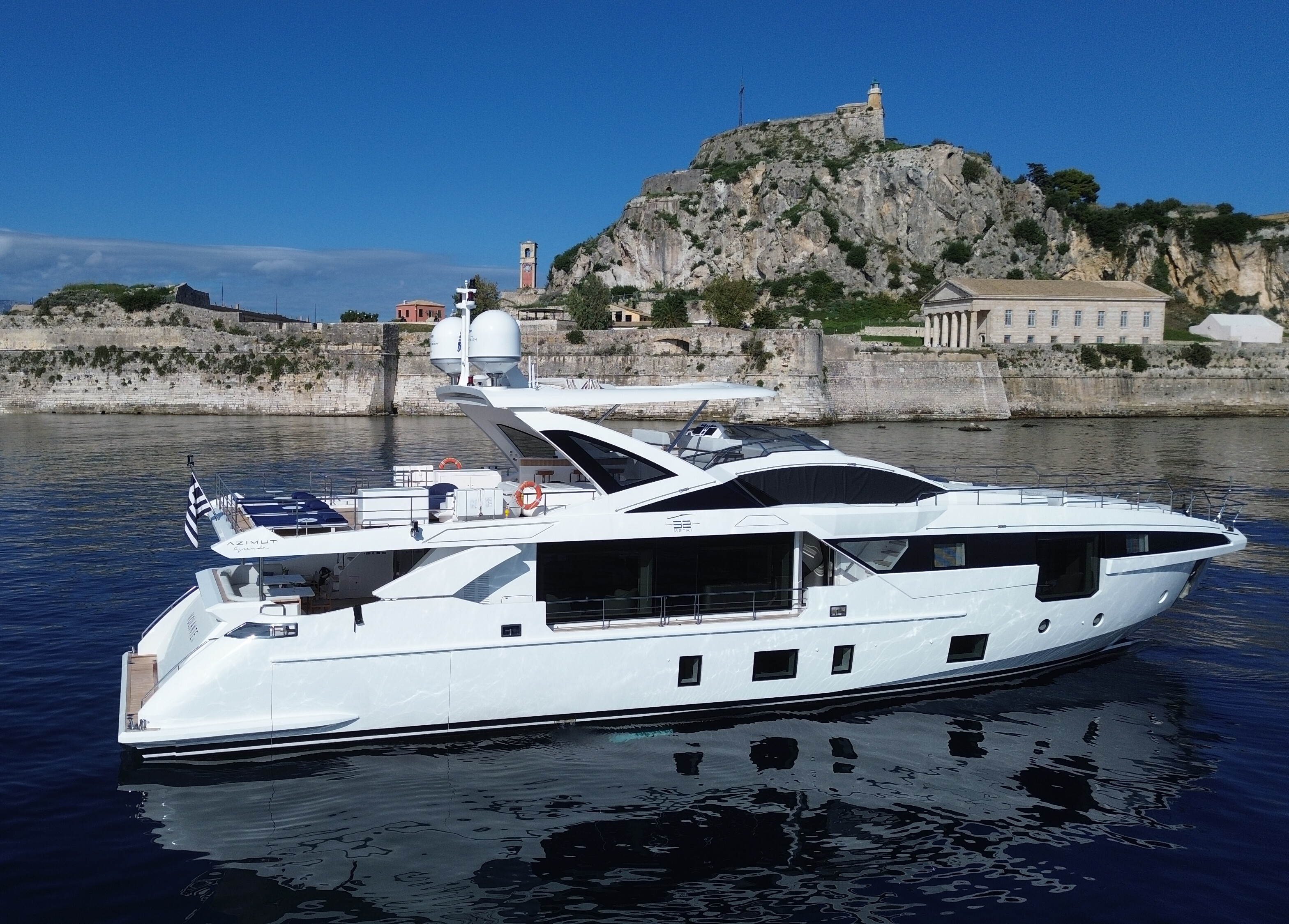 VOLANTE motor yacht for Charter by Fraser Yachts, built by AZIMUT