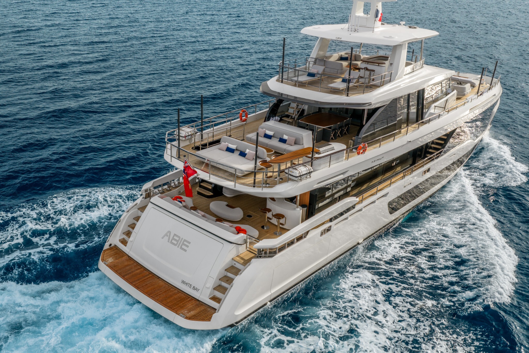 ABIE motor yacht for Sale by Fraser Yachts, built by AZIMUT YACHTS