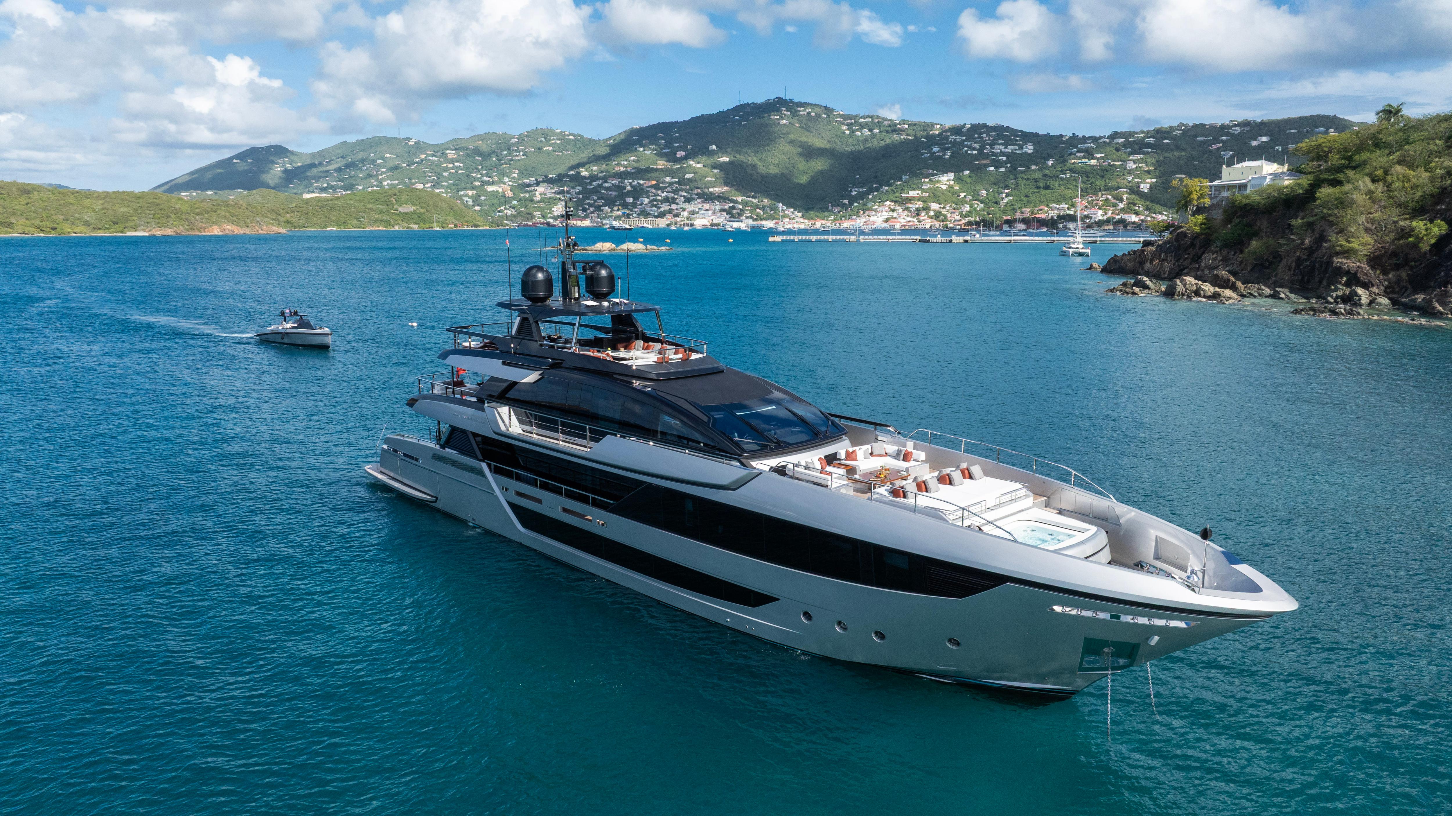 TASTY WAVES motor yacht for Charter by Fraser Yachts, built by RIVA