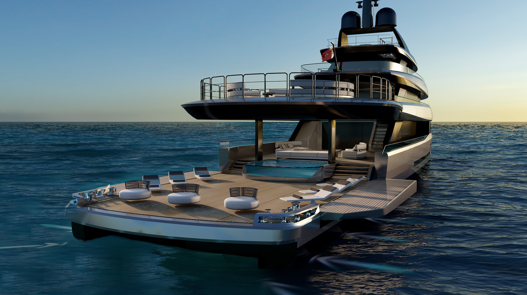 MENGI YAY VIRTUS XP53/03 NB116 motor yacht by Fraser Yachts, built by MENGI YAY