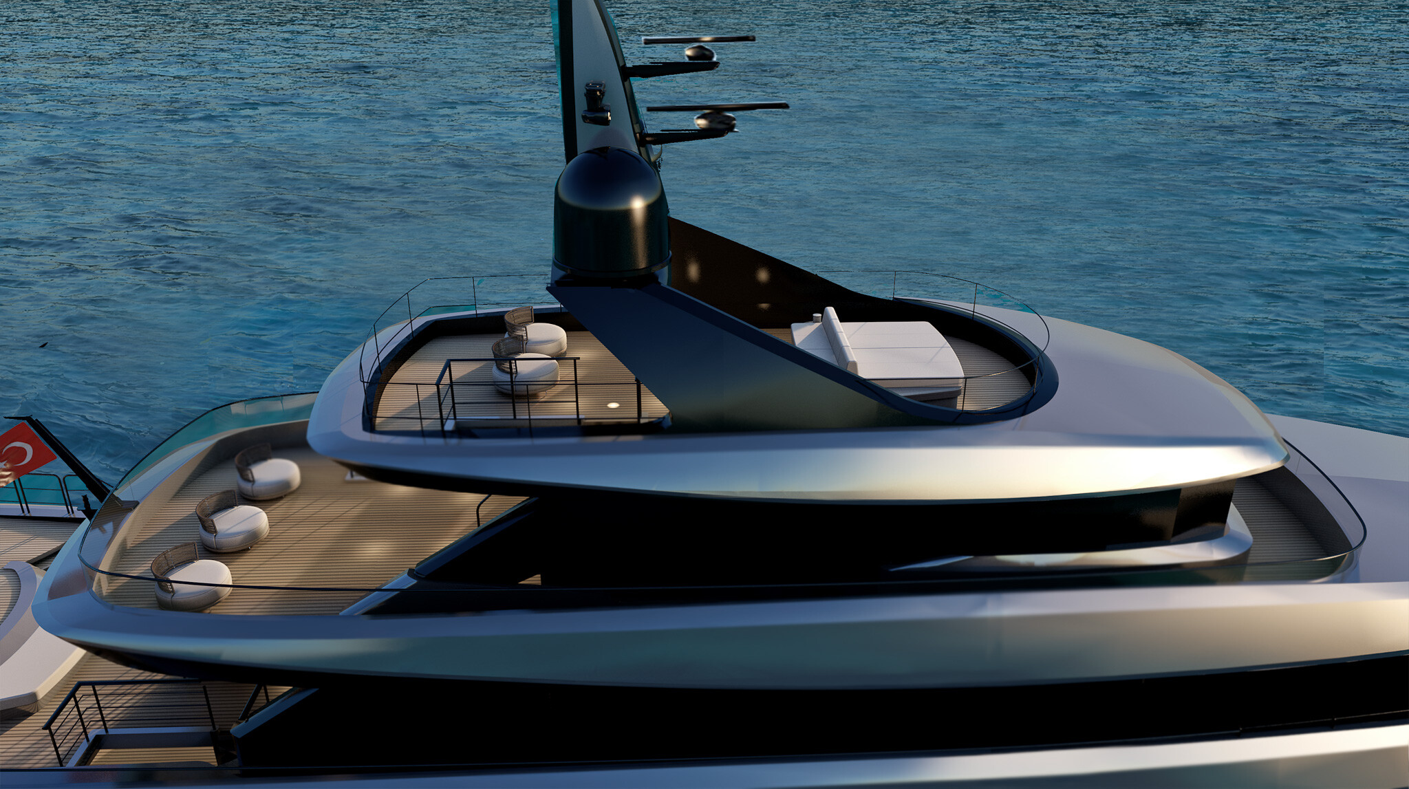 MENGI YAY VIRTUS XP53/03 NB116 motor yacht by Fraser Yachts, built by MENGI YAY