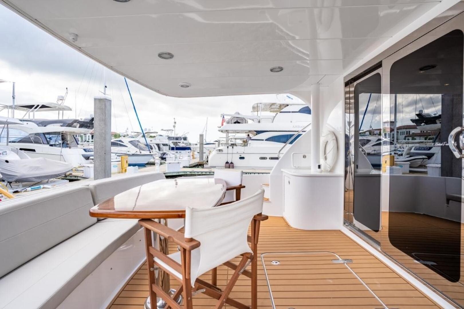 SOGGY DAWG IV motor yacht  by Fraser Yachts, built by HATTERAS