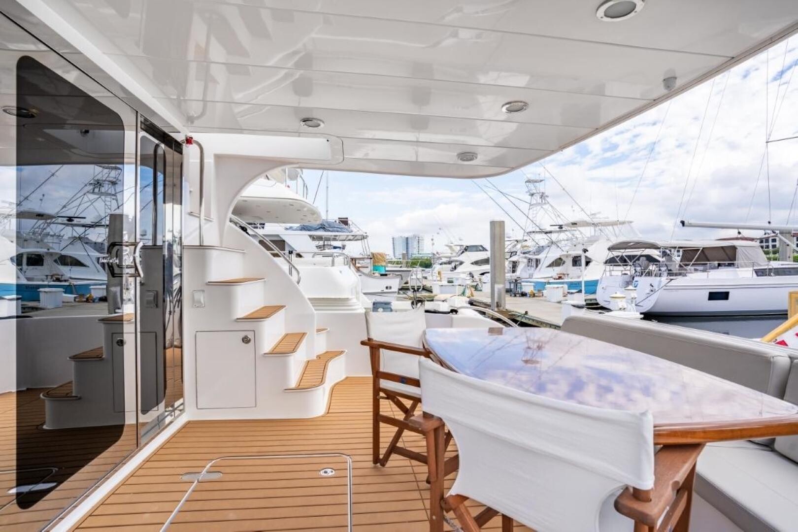 SOGGY DAWG IV motor yacht  by Fraser Yachts, built by HATTERAS
