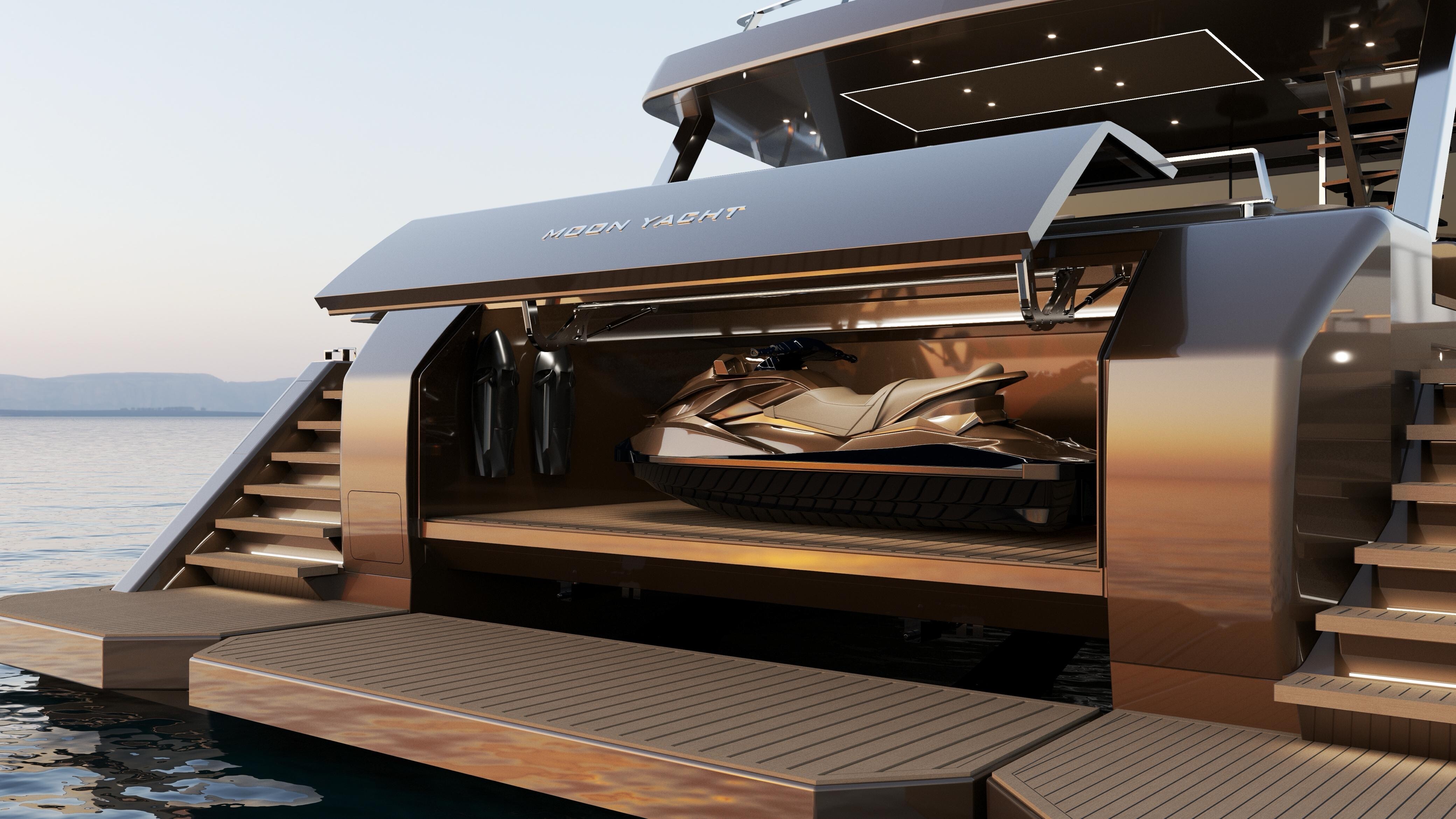 ANEMOS motor yacht for Charter by Fraser Yachts, built by MOON YACHT