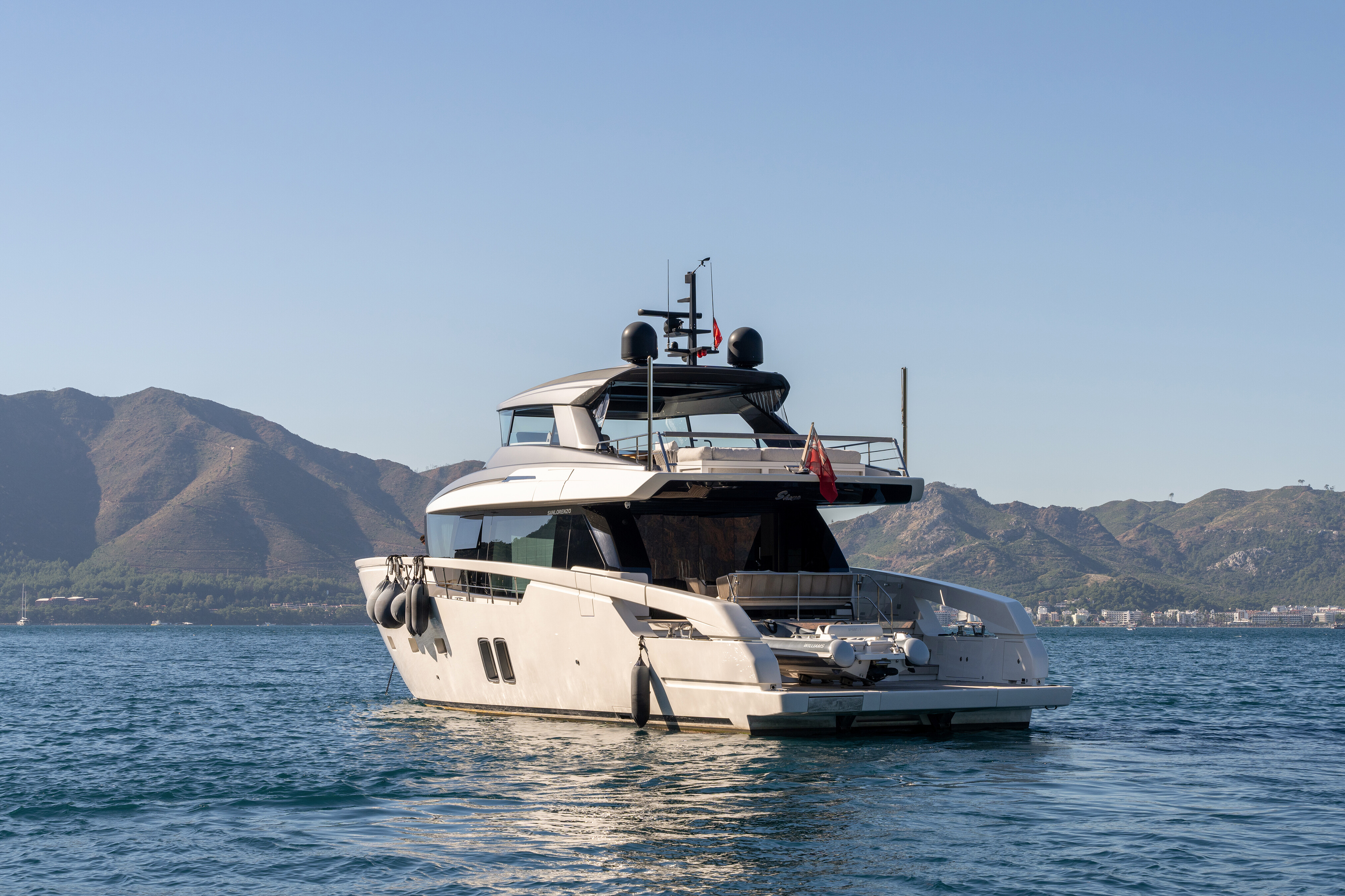 SHAYA motor yacht for Sale by Fraser Yachts, built by SANLORENZO